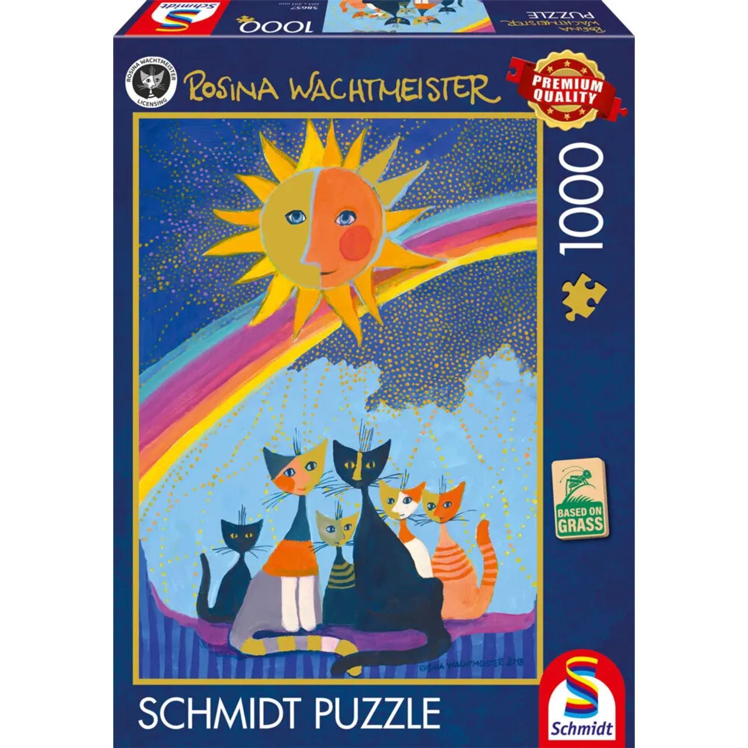 Schmidt Spiele Puzzle Im Goldregen, 1000 Puzzleteile