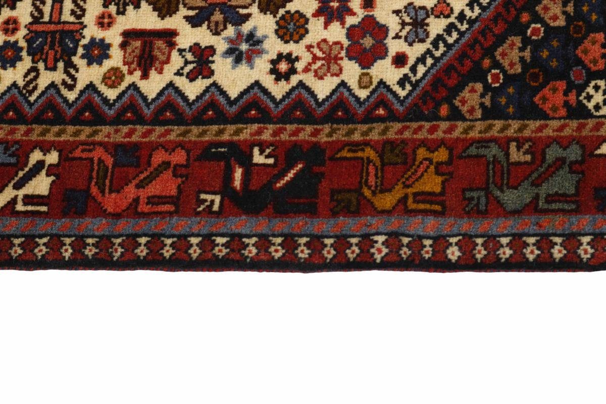 Orientteppich Yalameh 85x132 Handgeknüpfter Orientteppich Perserteppich, / mm 12 rechteckig, Höhe: Trading, Nain