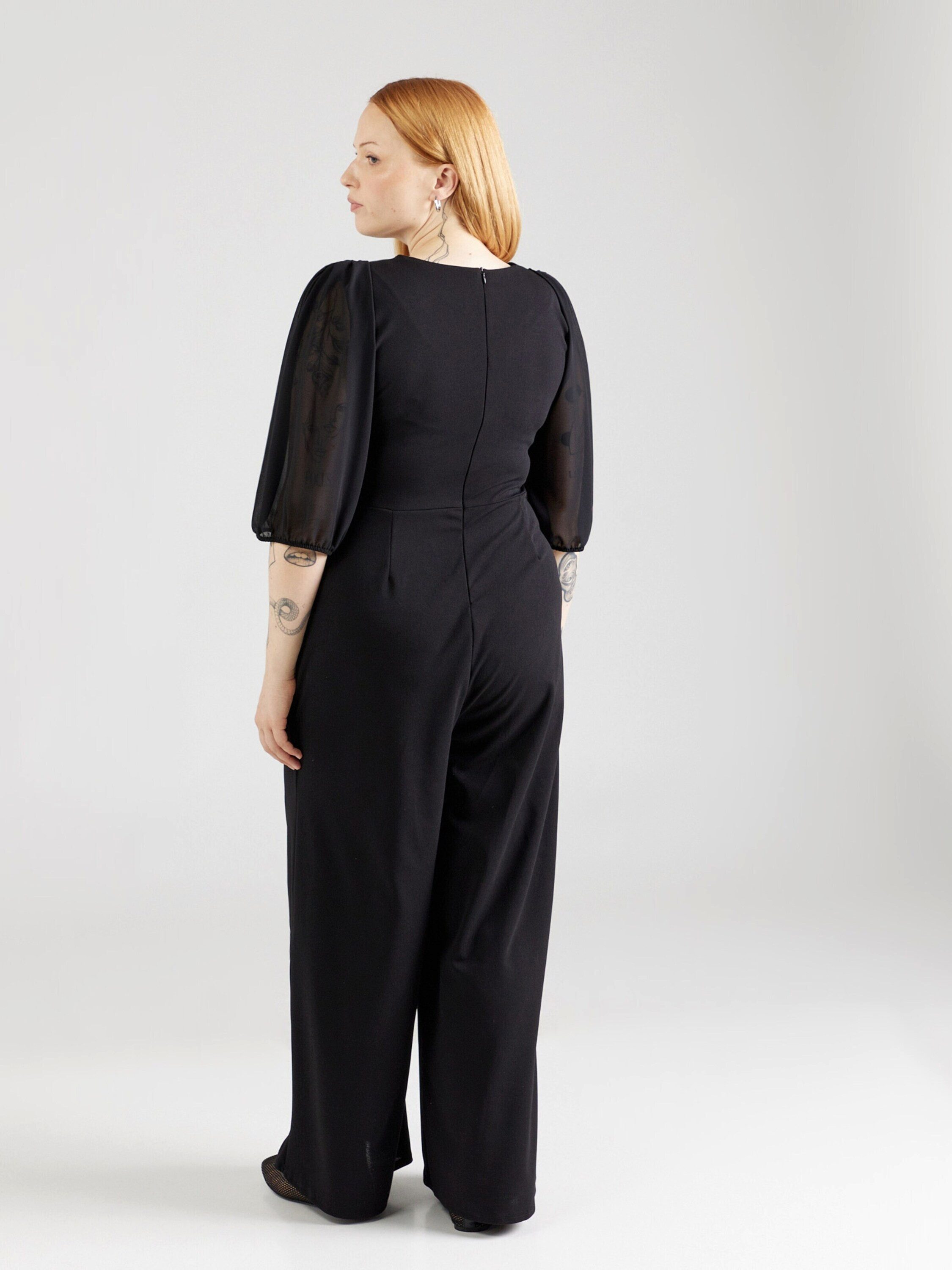 Wal G Jumpsuit MELANY (1-tlg) Drapiert/gerafft
