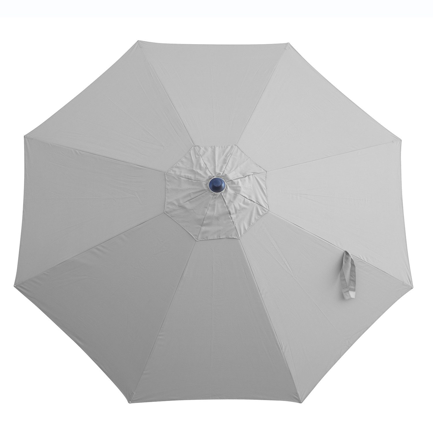anndora Marktschirm Sonnenschirm ø 3 m rund knickbar aus stabilem Aluminium, Knickfunktion und Winddach - UV beständiger, wasserabweisender Stoff