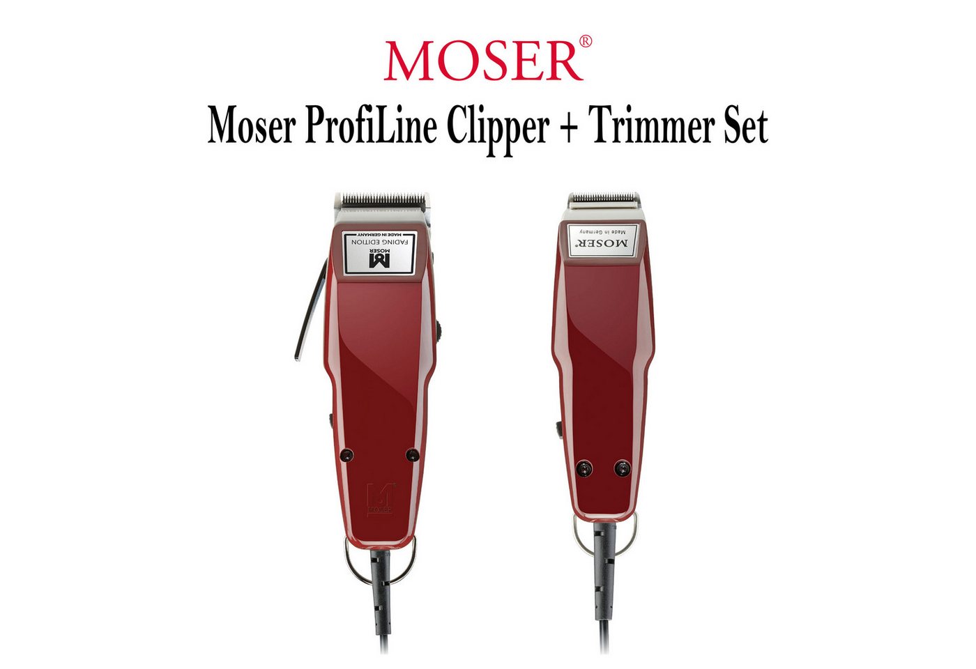 Moser Haarschneider Moser ProfiLine Clipper + Trimmer Set