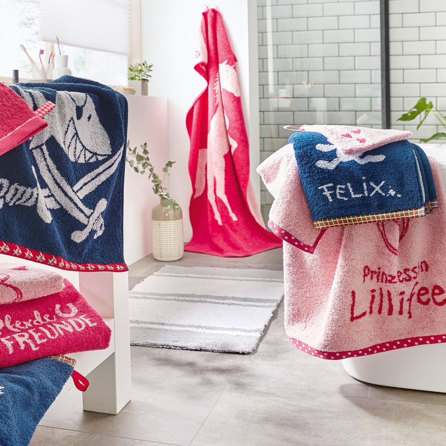 Dyckhoff Handtuch Set »Capt'n Sharky«, Set, 5 tlg., Frottier günstig online kaufen