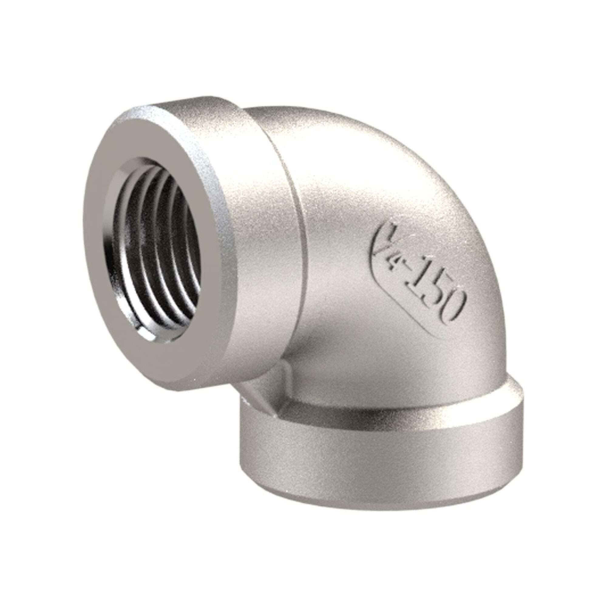 RIEGLER Anschlussstück Riegler Winkelstück 90°, innen/innen, Rp 1/2, Edelstahl 1.4408