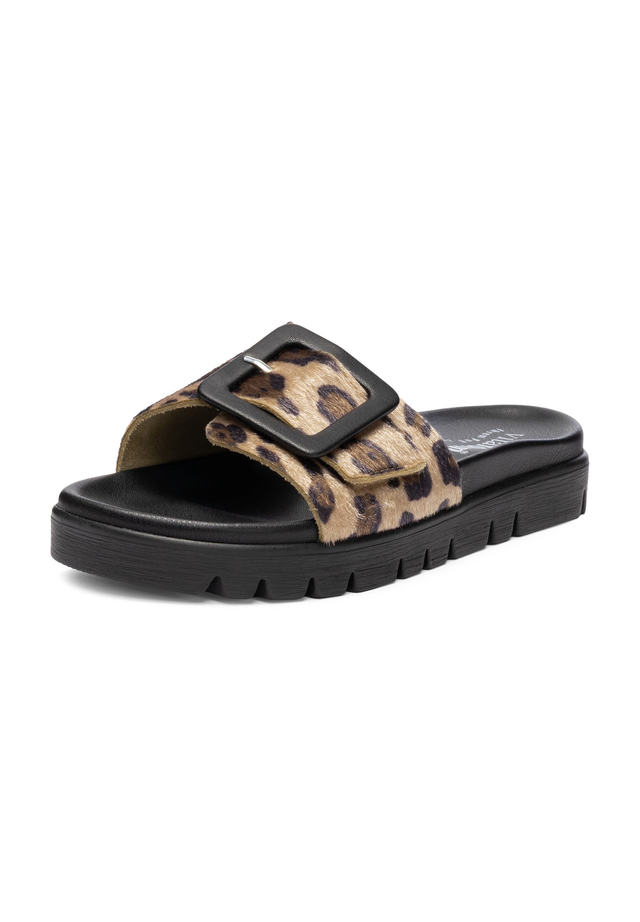 vitaform Damen Pantoletten Textil Pantolette