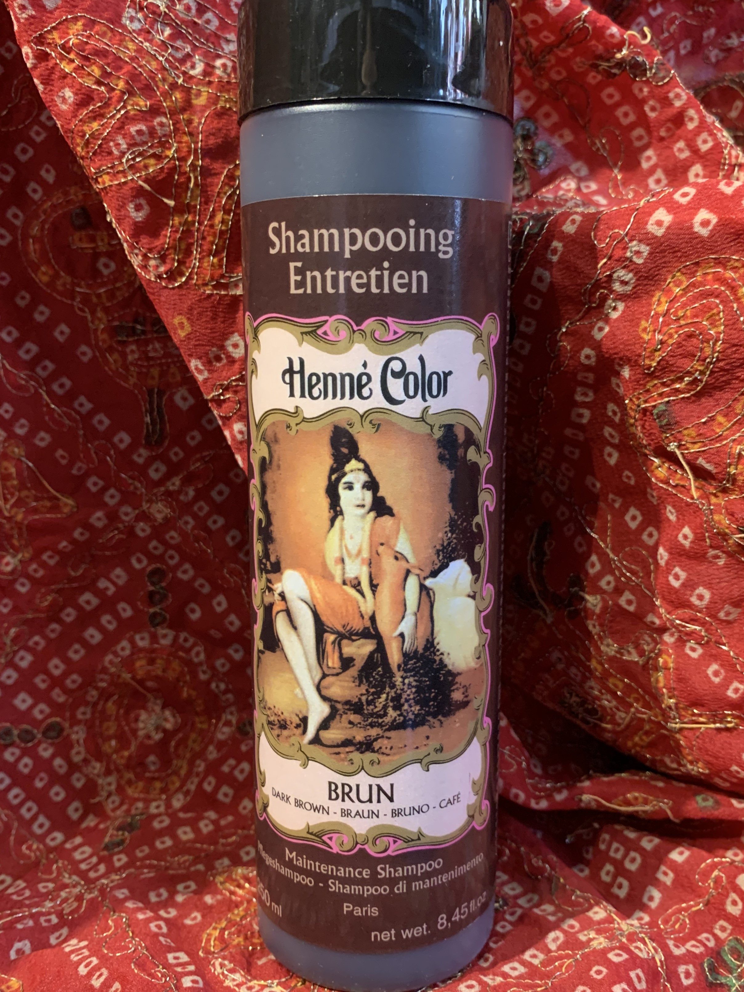Henné Color Haarshampoo Henna Pflegeshampoo von Henné Color, mit natürlichem Hennaextrakt und Kokosöl