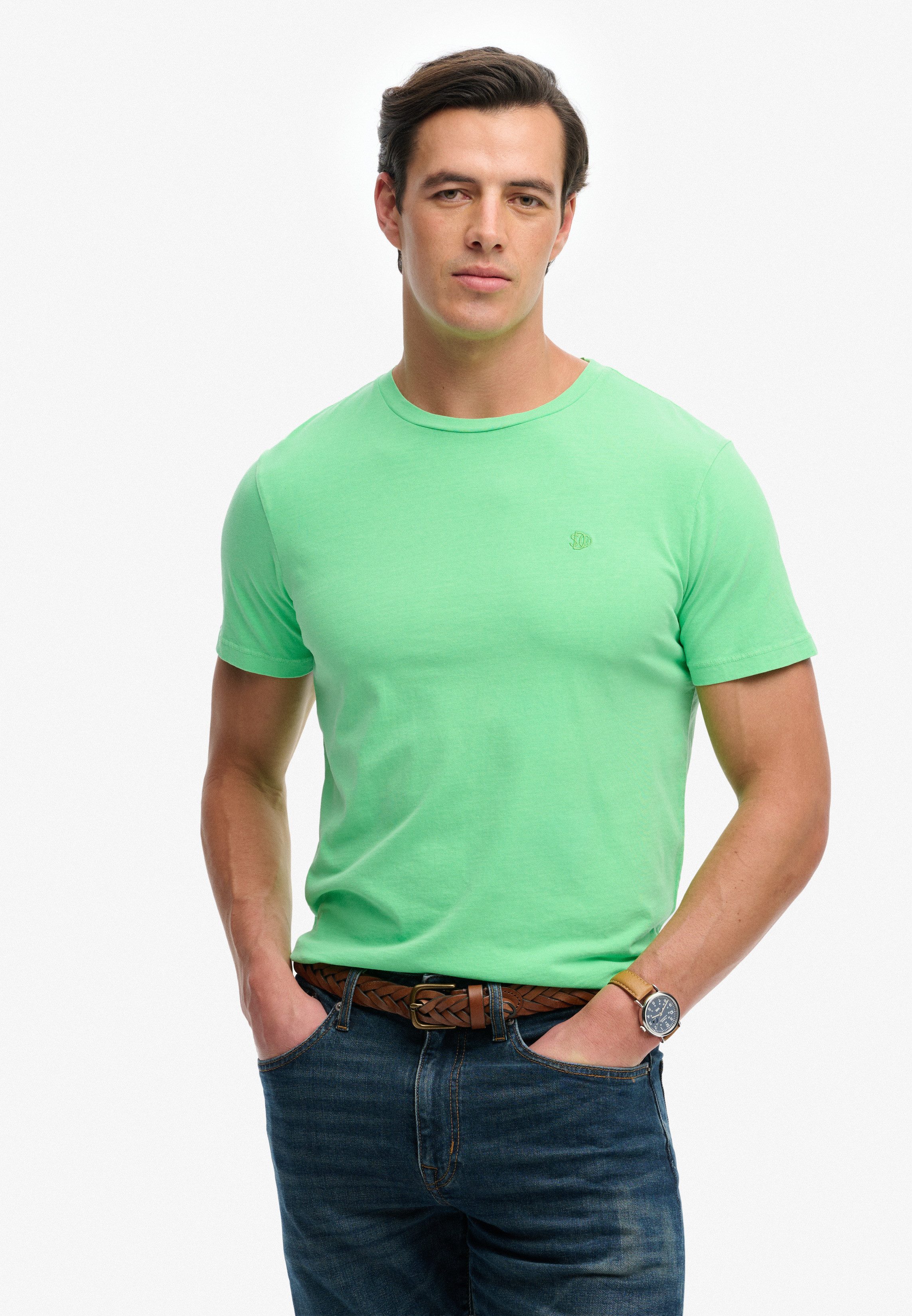 Superdry Rundhalsshirt CLASSIC ESSENTIAL NEON TEE