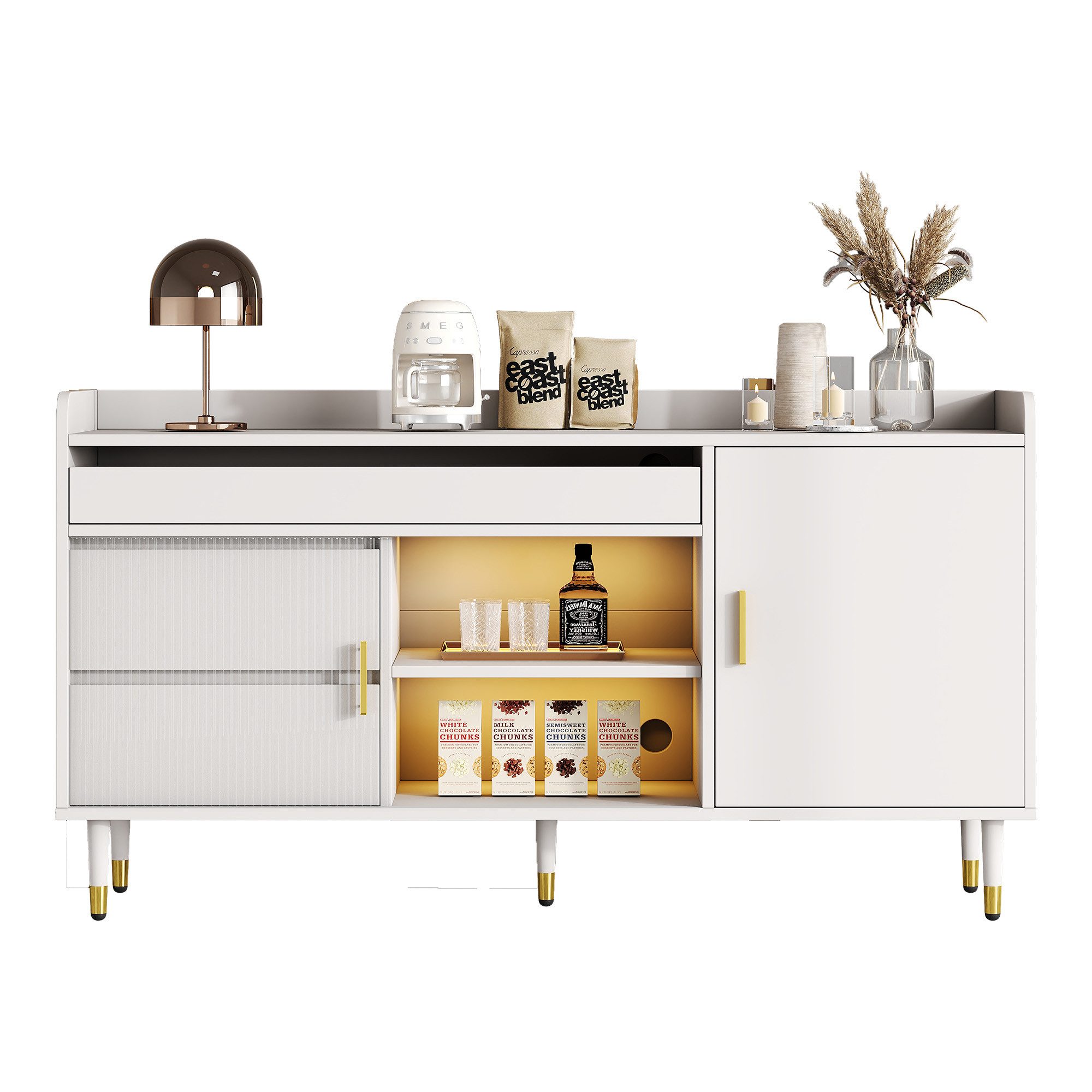 Refined Living Sideboard Freistehende Kommode aus günstig online kaufen