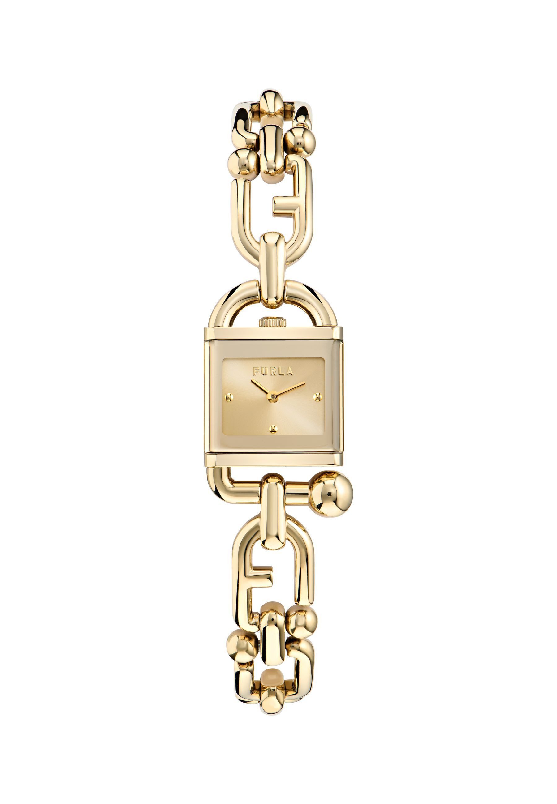 Furla Quarzuhr FURLA MIANUVOLA SQUARE, (1-tlg., Not a set – not applicable to this product), Quarz-Analoguhr