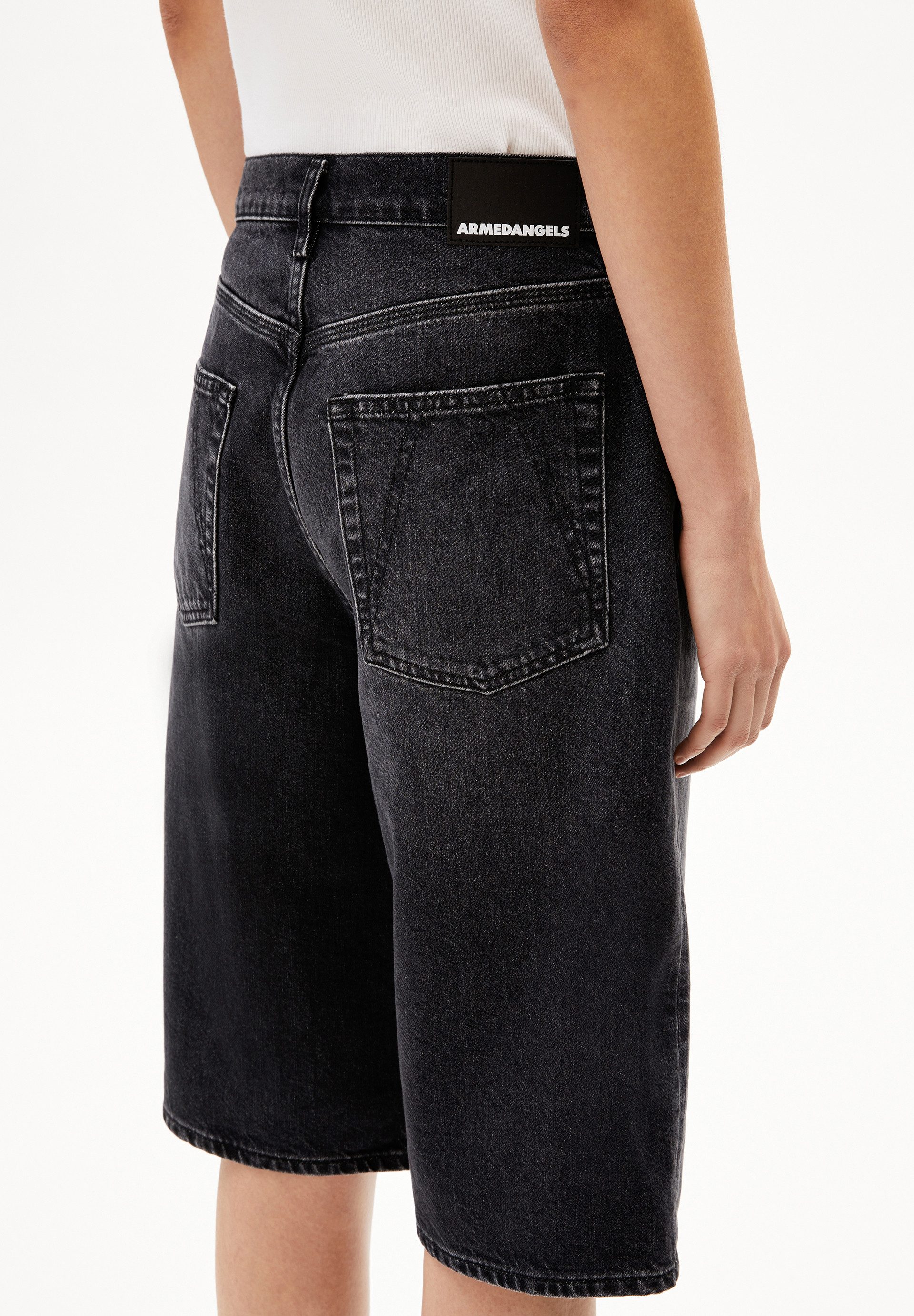 Armedangels Shorts DAANY Jeans Shorts aus recycelter Baumwolle (Loose Fit)