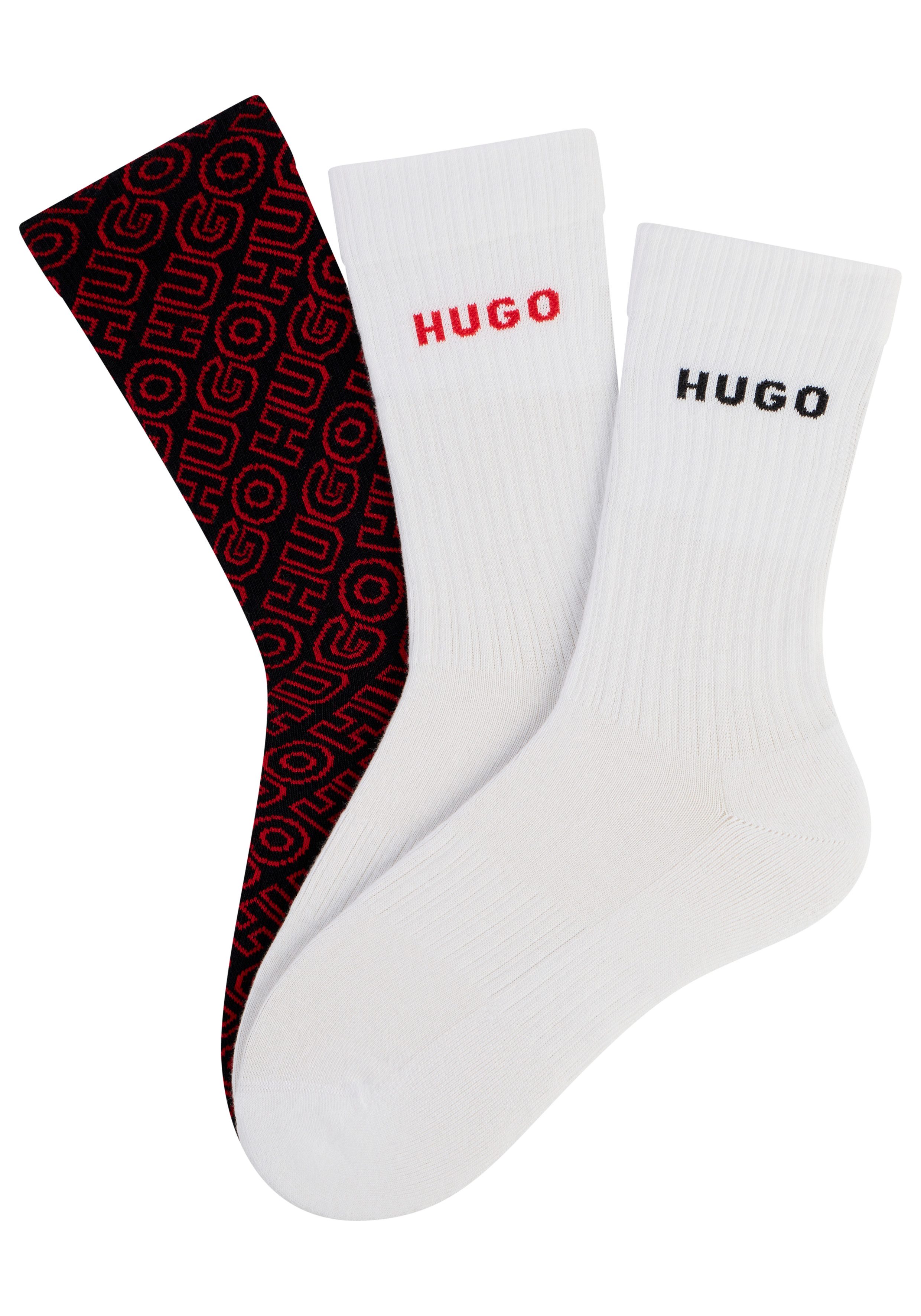Basicsocken 3P QS LOGO AOP CC