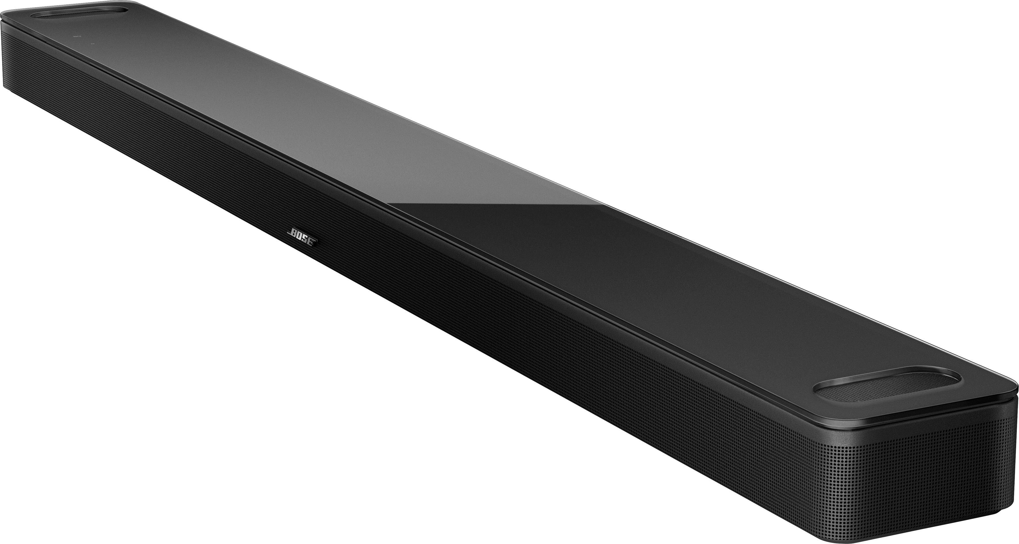 Bose Smart Soundbar Alexa schwarz (Ethernet), Soundbar mit und Amazon Google Assistant) (Bluetooth, LAN 900