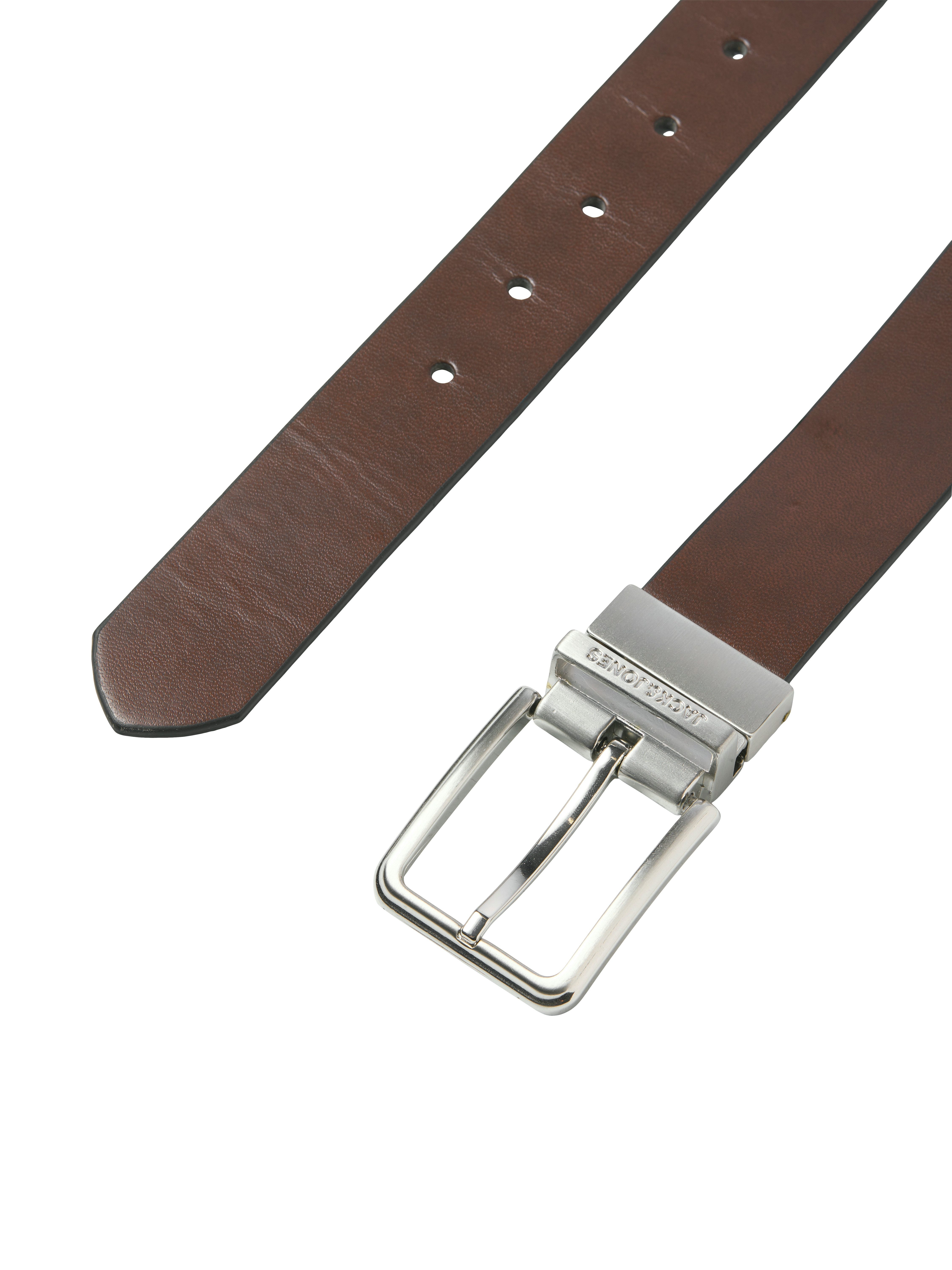 Jack & Jones Ledergürtel JACGARDA REVERSIBLE BELT NOOS
