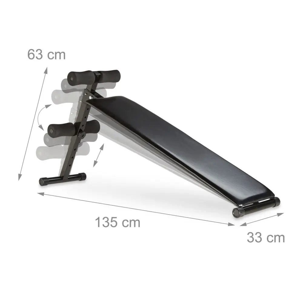 Sport-Knight® Trainingsbank SitUp Bank Flachbank, multifunktional, keine Montage erforderlich, (1 Sit Up Bank (5 Teile), deutsche Aufbauanleitung)
