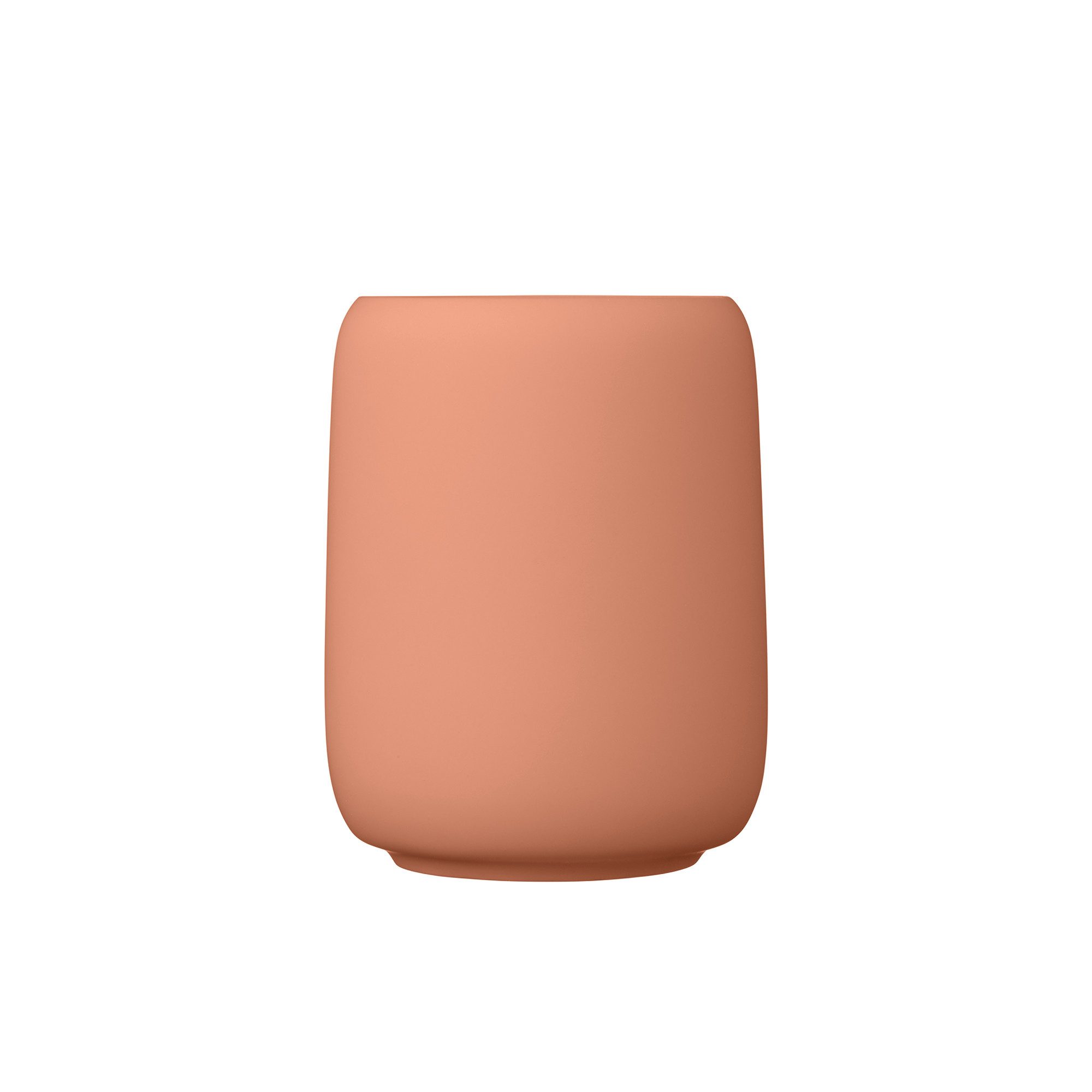 blomus Zahnputzbecher -SONO- Zahnbürstenbecher: Edle Keramik mit Soft-Touch-Oberfläche, Hochwertig, Soft-Touch, Keramik, Glasiert, 11cm, 300ml