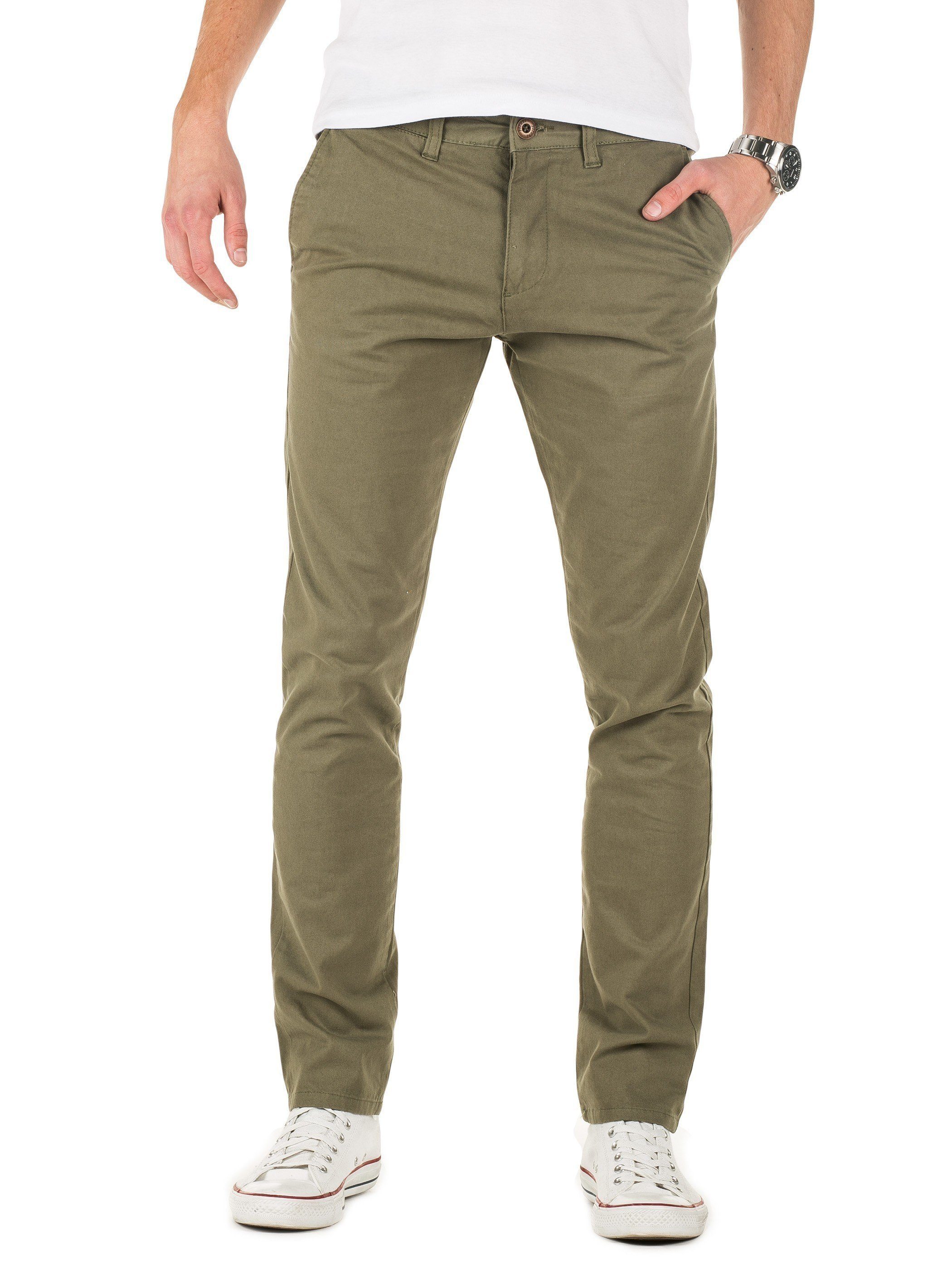 Yazubi Chinos Yazubi - Chino Pants M191 (1-tlg) dusty olive (180515)