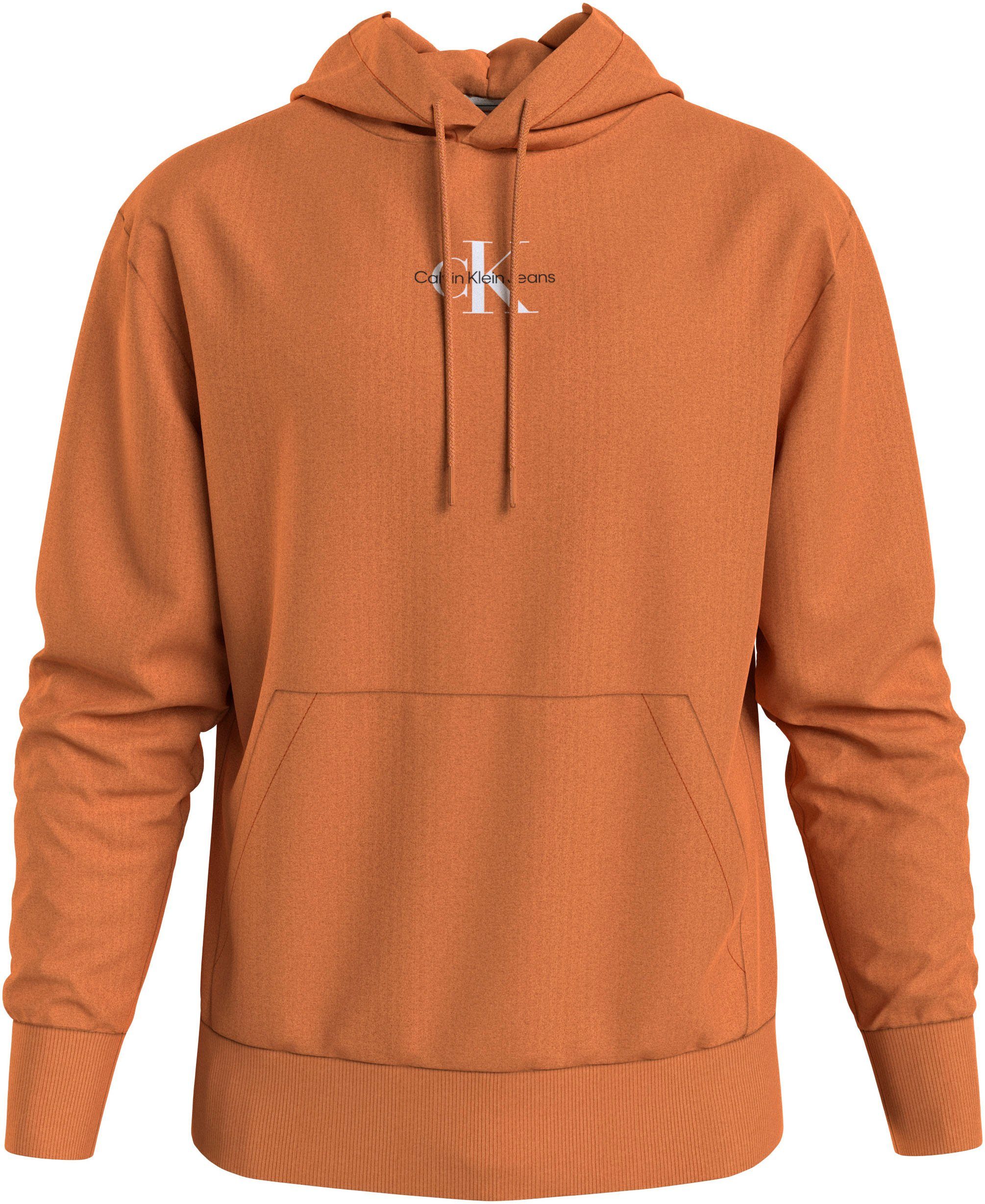 Calvin Klein Jeans Kapuzensweatshirt MONOLOGO HOODIE Burnt Clay | Sweatshirts