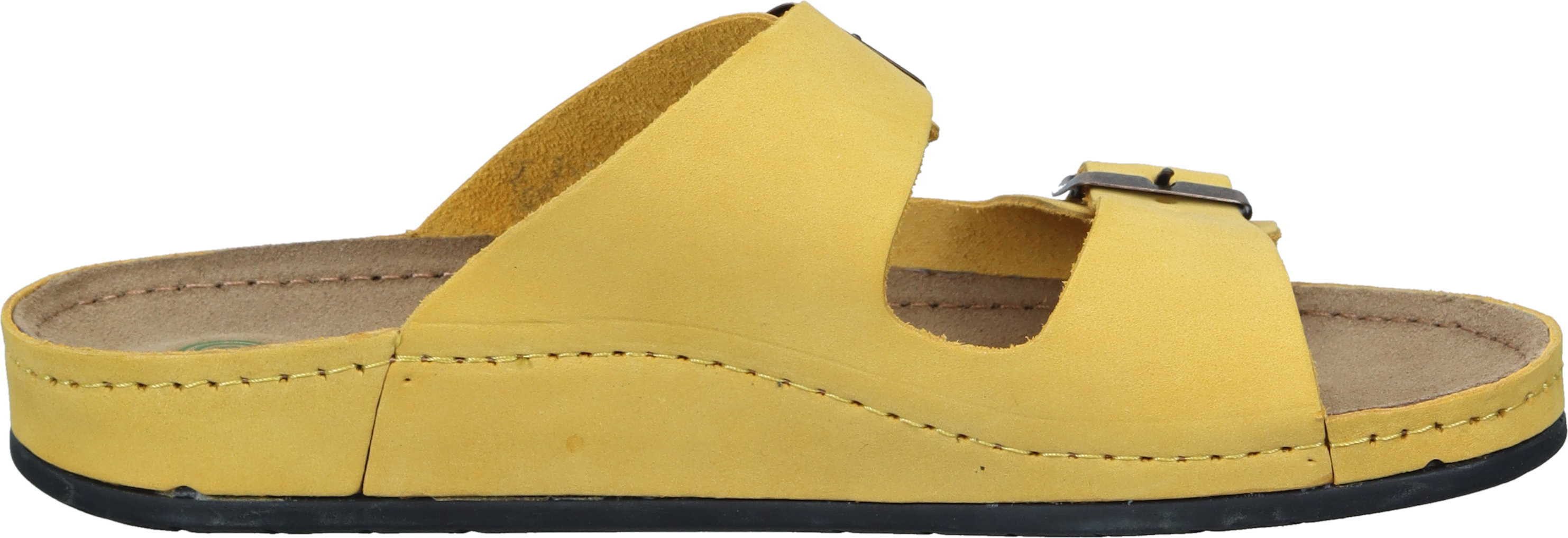 Dr. Brinkmann Pantoletten Pantolette aus Nubukleder