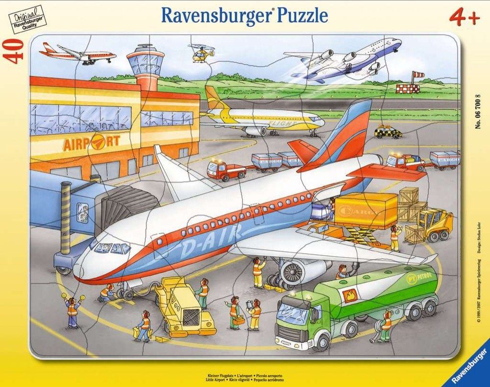 Ravensburger Puzzle 40 Teile Ravensburger Kinder Rahmen Puzzle Kleiner Flug günstig online kaufen