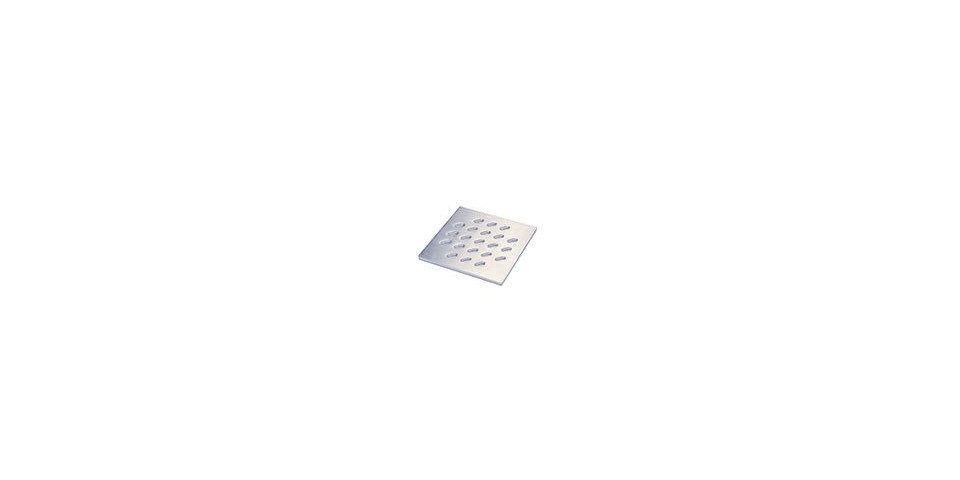 Aco Entwässerungsrinne ACO Designrost Mint 100 x 100 mm, Edelstahl, für