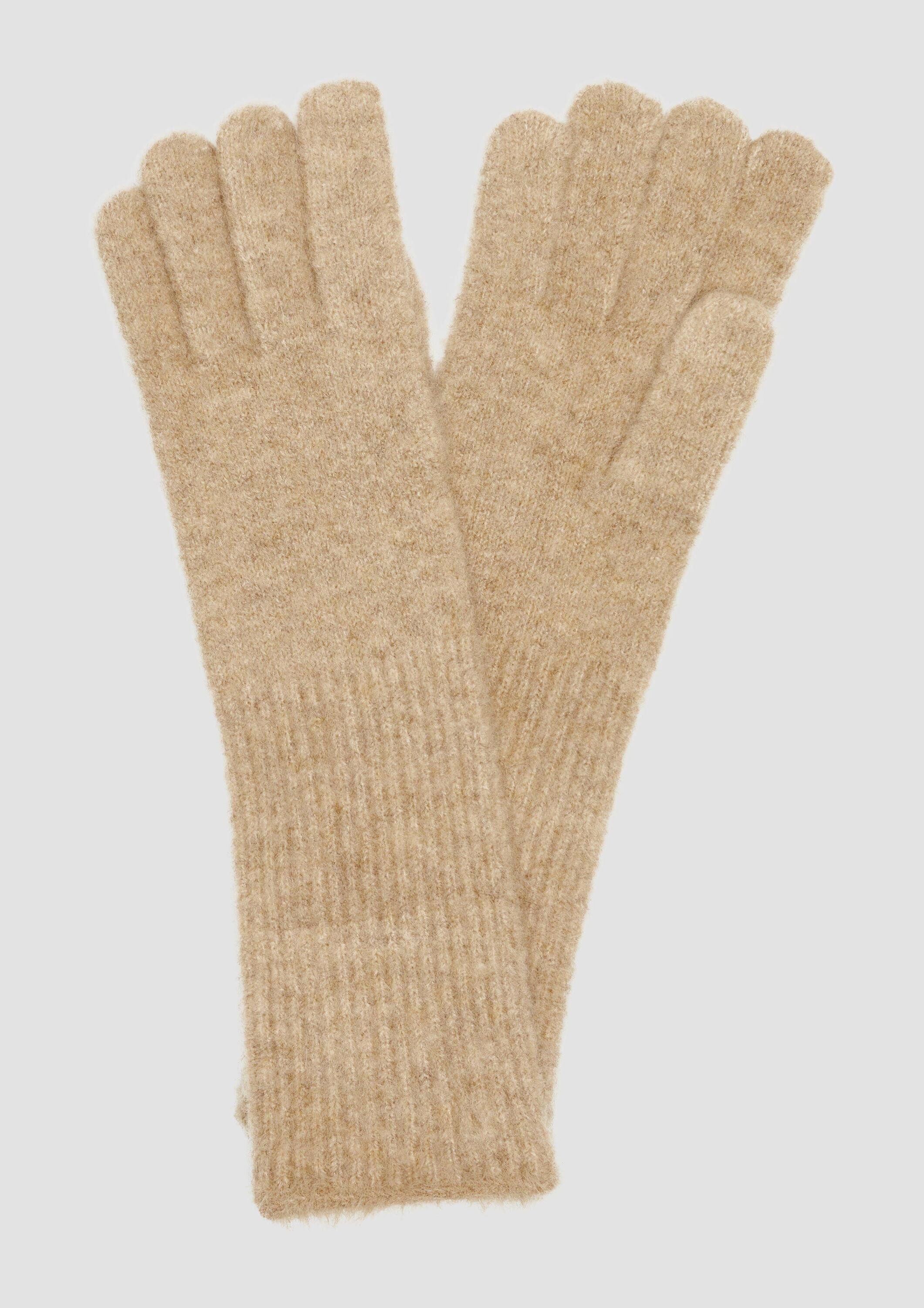 s.Oliver Strickhandschuhe Handschuhe Strickhandschuhe aus Wollmix günstig online kaufen