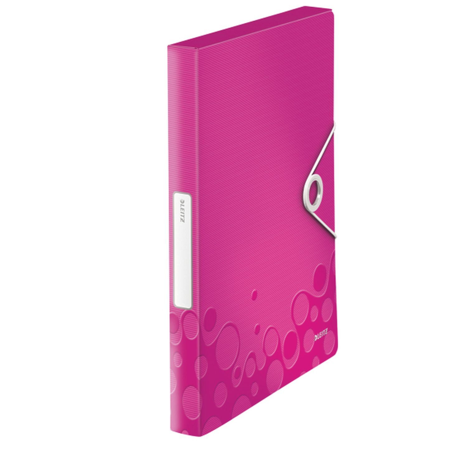 LEITZ Aufbewahrungsbox LEITZ Ablagebox WOW, DIN A4, PP, pink-metallic