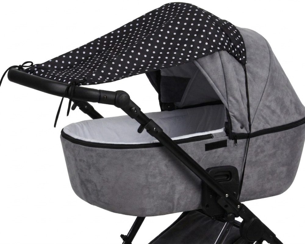 Primawela Kinderwagen-Sonnenschutzhülle Sonnensegel Segel Rollo UV Schutz