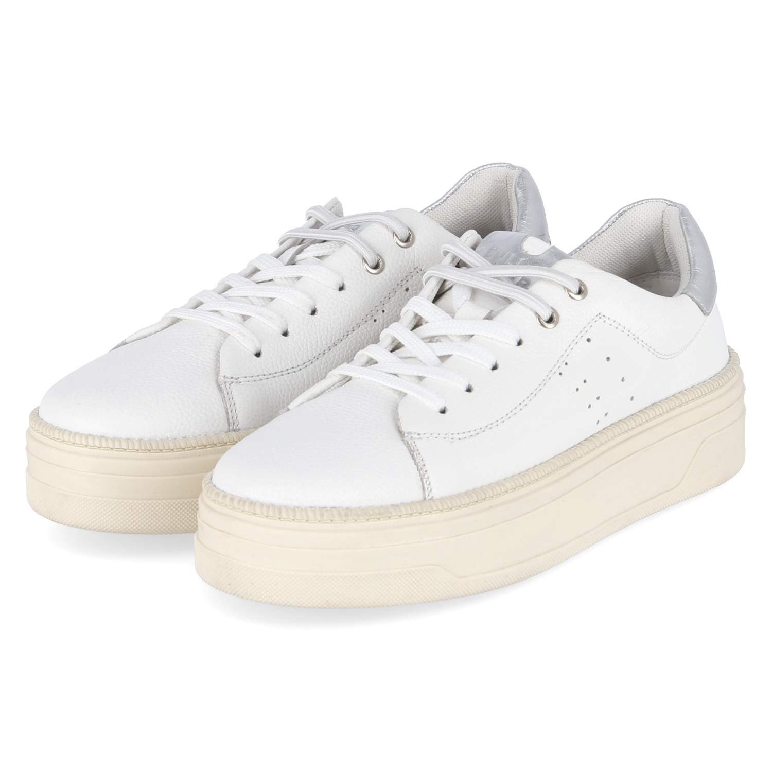Bullboxer Bullboxer 6NU0360101 1100 Damen Leder weiss Sneaker