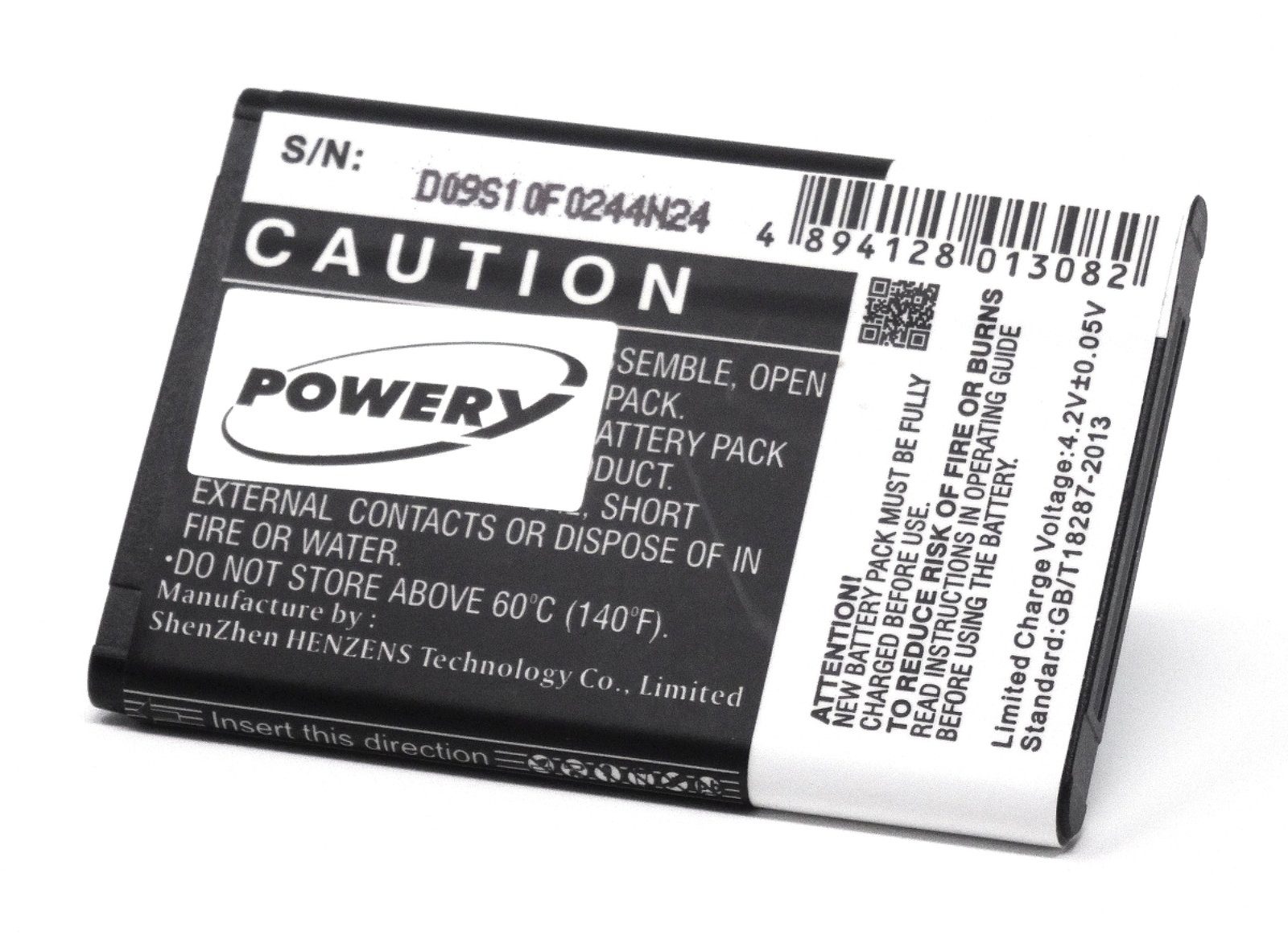 Powery Akku für Samsung Stunt Handy-Akku 800 mAh (3.7 V)