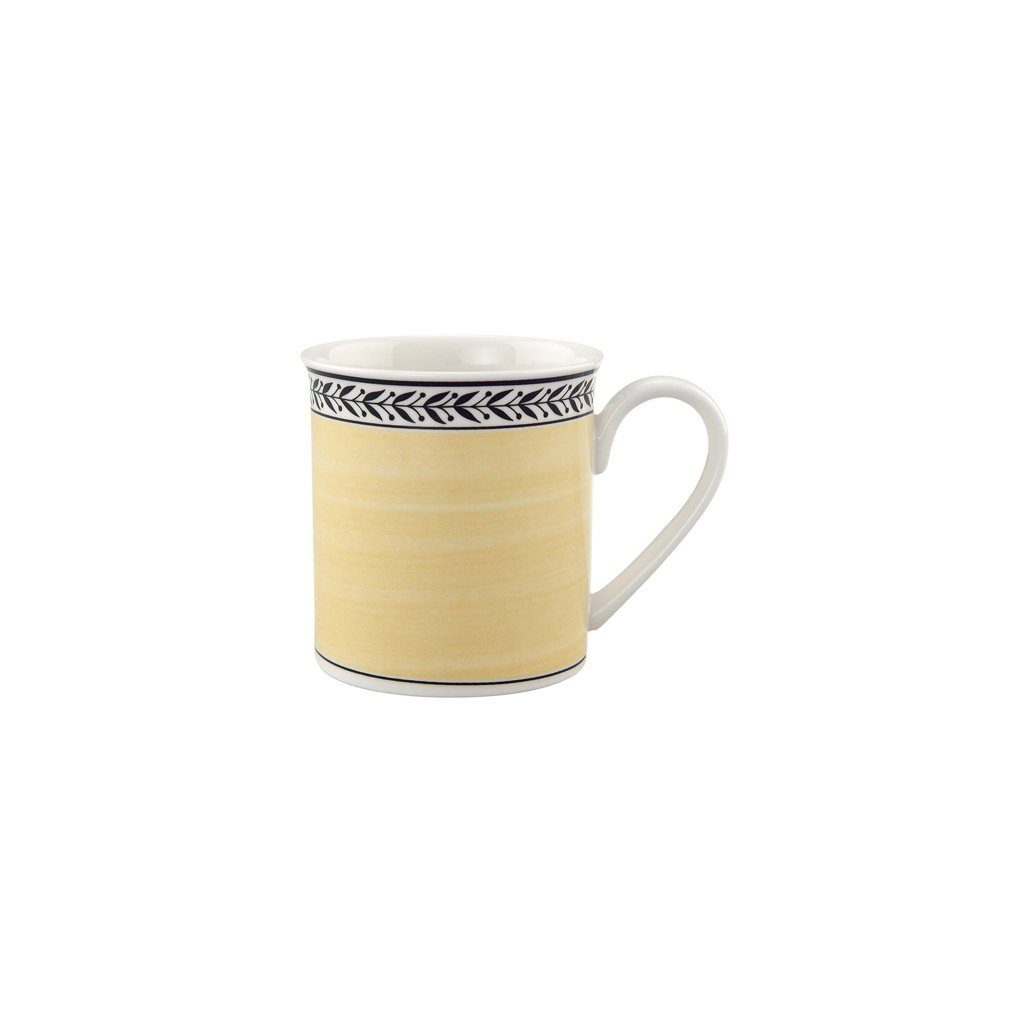 Villeroy & Boch Becher Audun Fleur Kaffeebecher 300 ml 6er Set, 6-tlg., Porzellan
