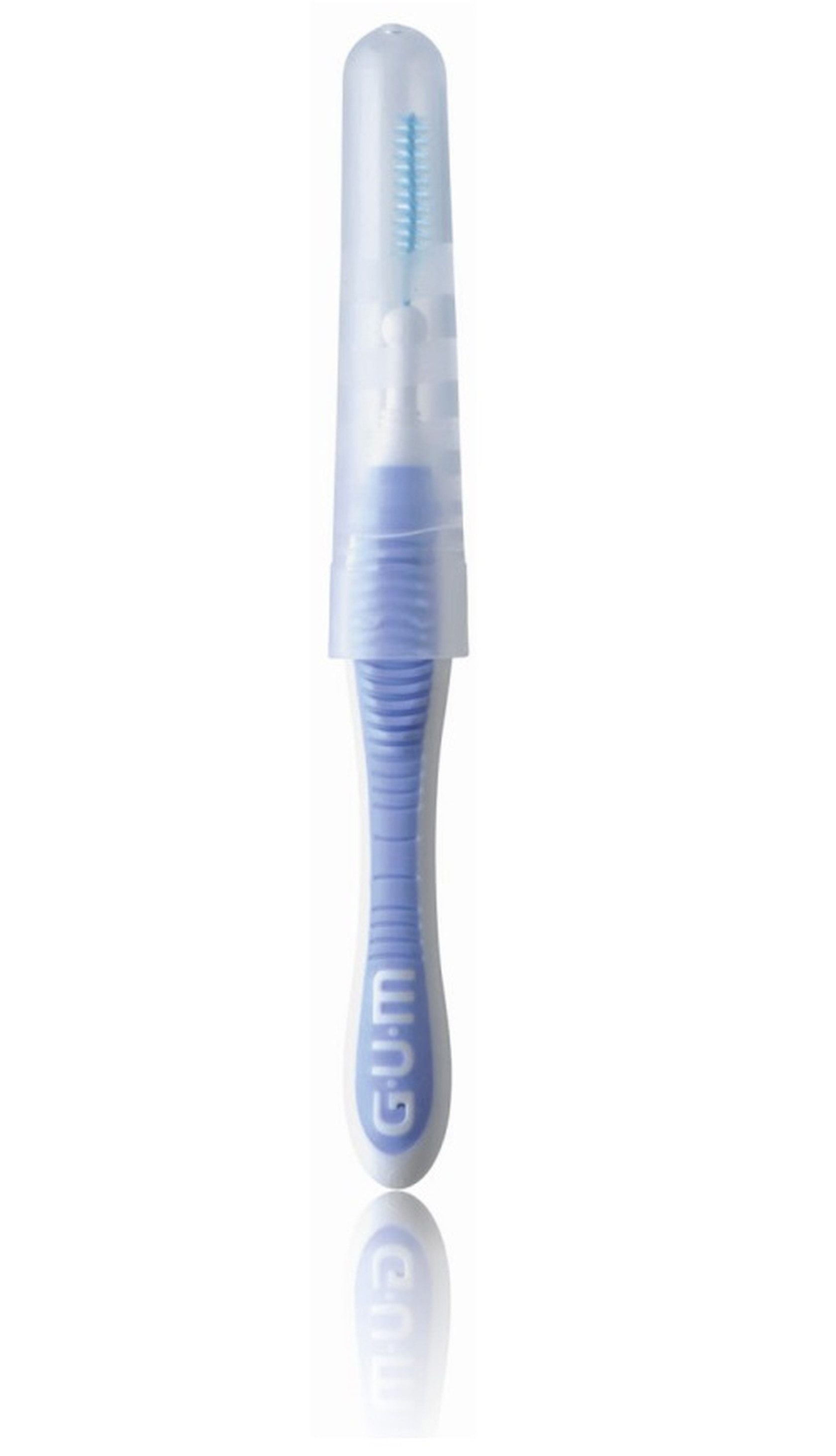 GUM Interdentalbürsten GUM TRAV-LER Interdentalbürsten hellblau 0,6mm - 50 Stück im Beutel