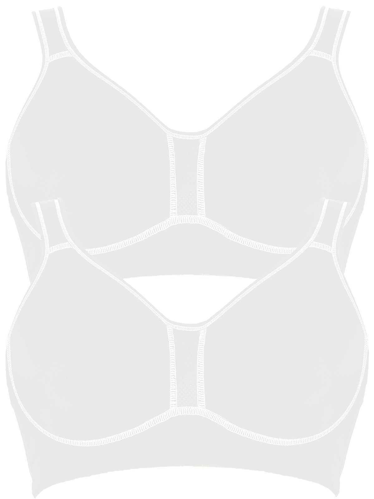 Viania Sport-BH 2er Pack Sport BH günstig online kaufen