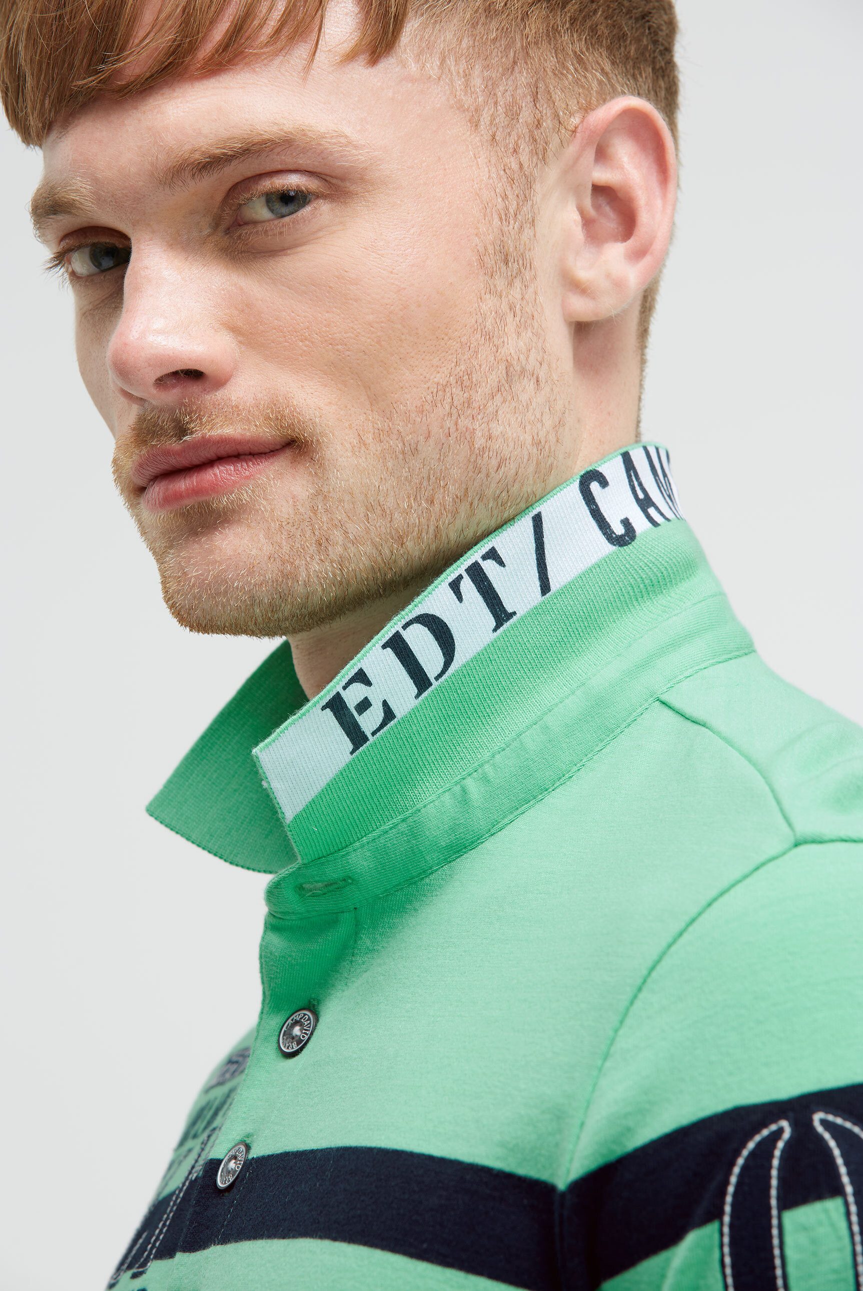 CAMP DAVID Poloshirt mit Stickerei