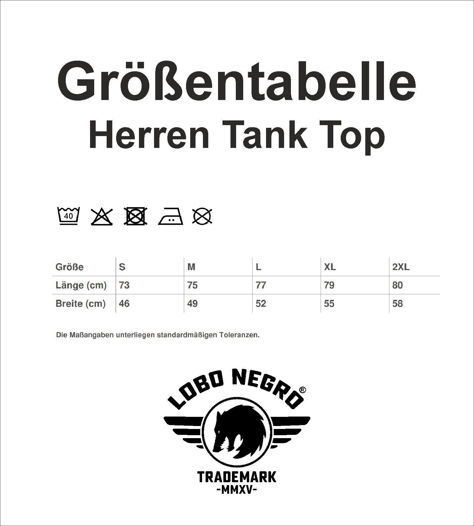 LOBO NEGRO® Tanktop Muskel Shirt für Wikinger Nordmann Keltic Fans: Valhall günstig online kaufen