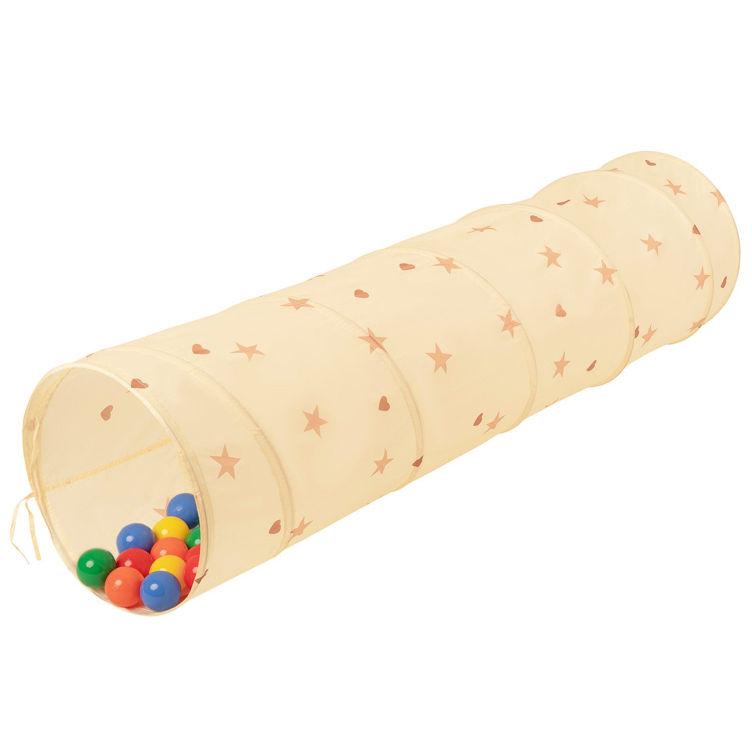 SELONIS Spieltunnel TT-100X (100-St., Krabbeltunnel für Drinnen und Draußen)