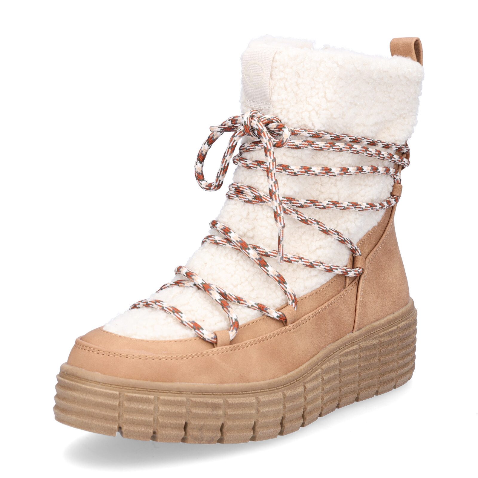 Tamaris Tamaris Damen Boot beige braun Ankleboots