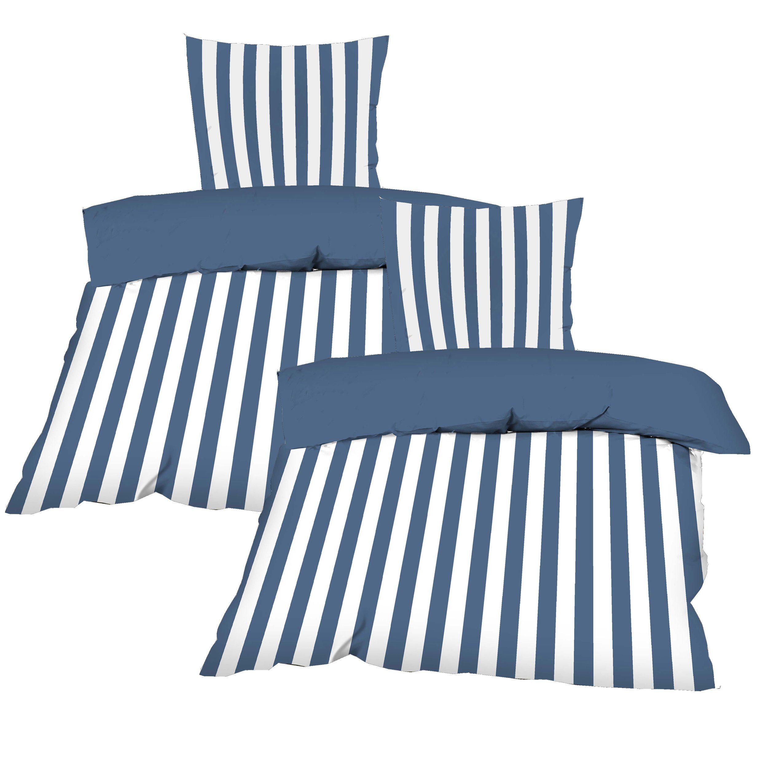 Casa Colori Bettwäsche Renforce 135x200 cm günstig online kaufen