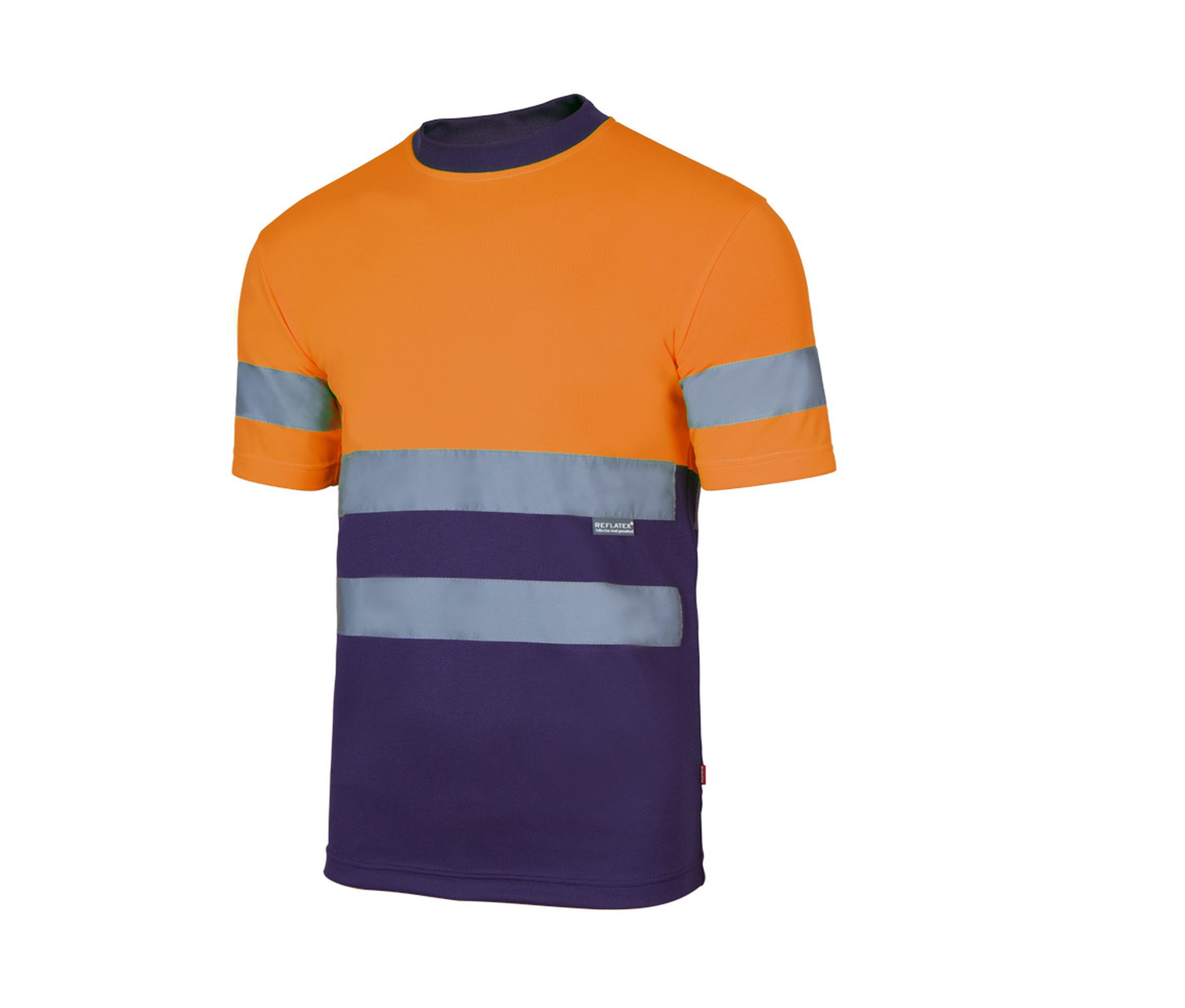 Velilla Warnschutz-Shirt T-Shirt – Reflektierend & leicht mit Kontrastdesign