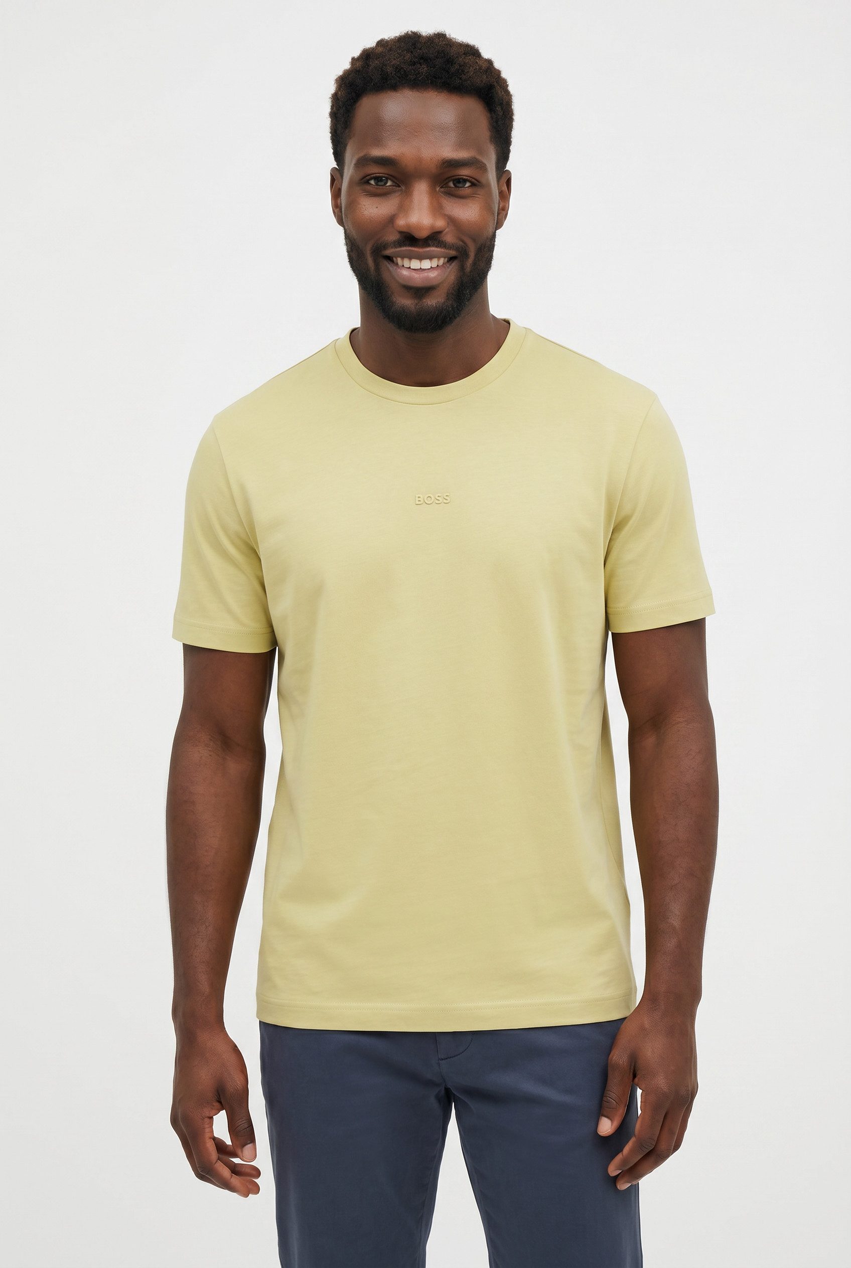 BOSS ORANGE T-Shirt TChup Relaxed Fit Stretch-Cotton-Jersey Rundhalsausschnitt