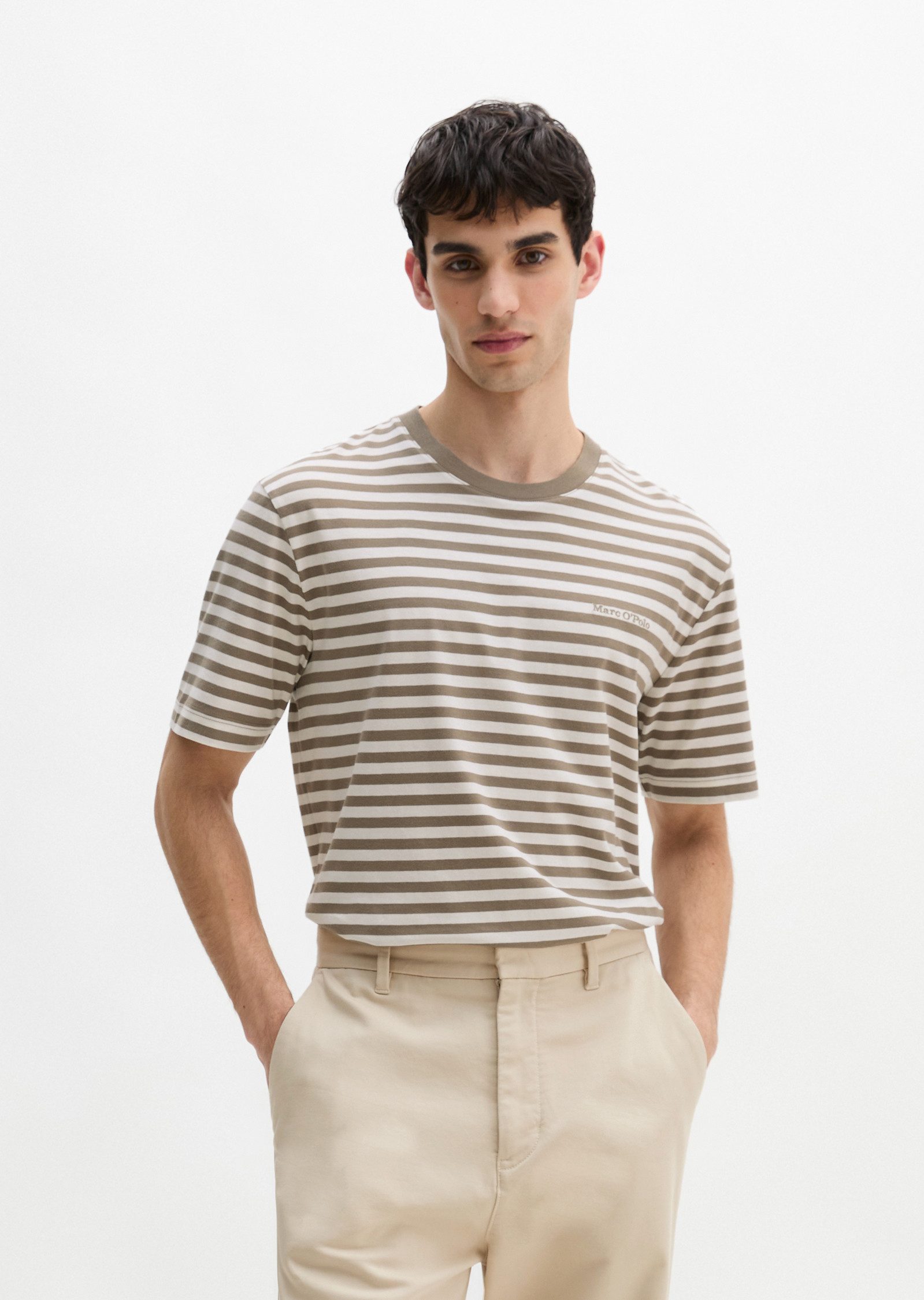 Marc O'Polo T-Shirt regular fit aus reiner Bio-Baumwolle