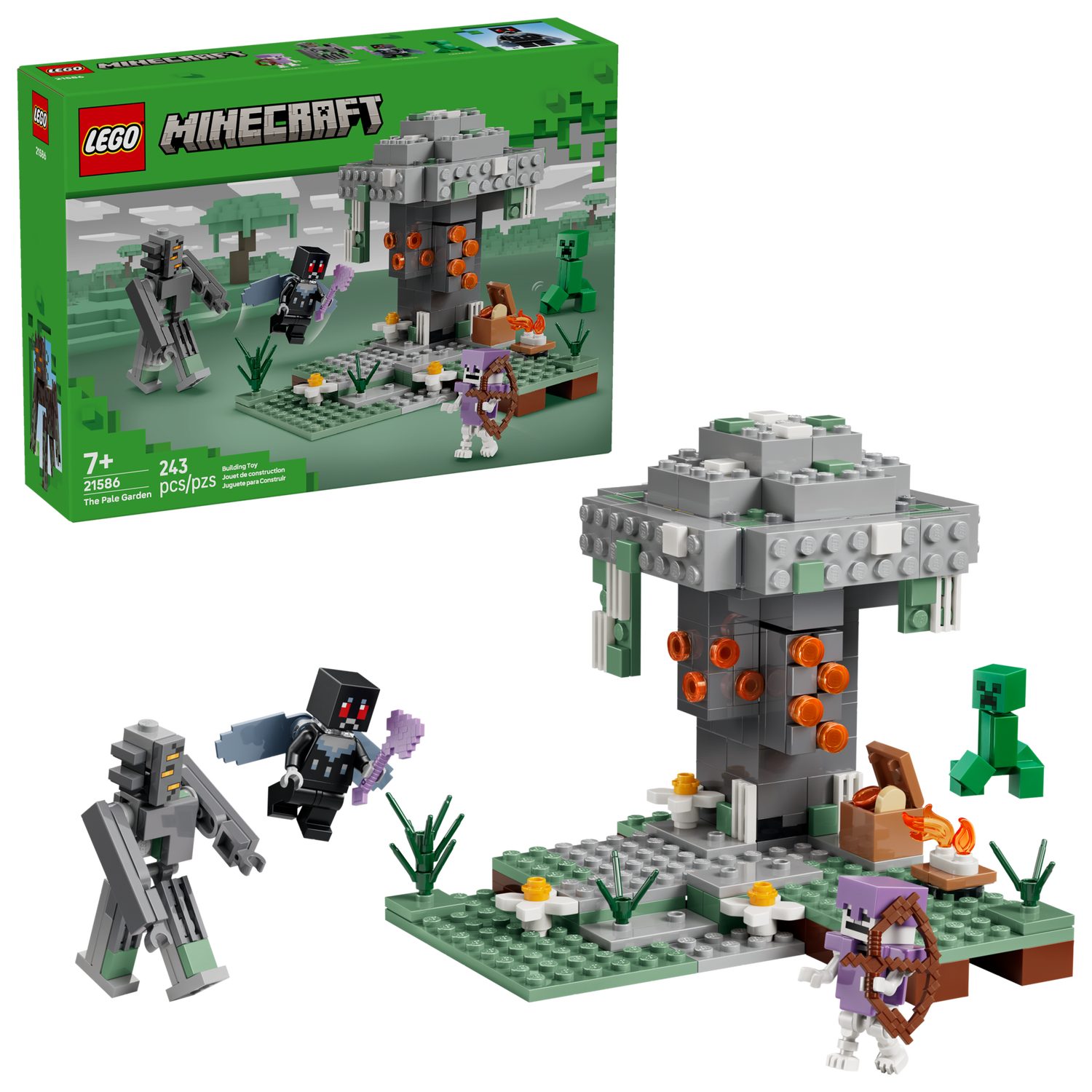 LEGO® Minecraft 21586 Blasser Garten Spielbausteine, (Set, 243 St., Set) günstig online kaufen