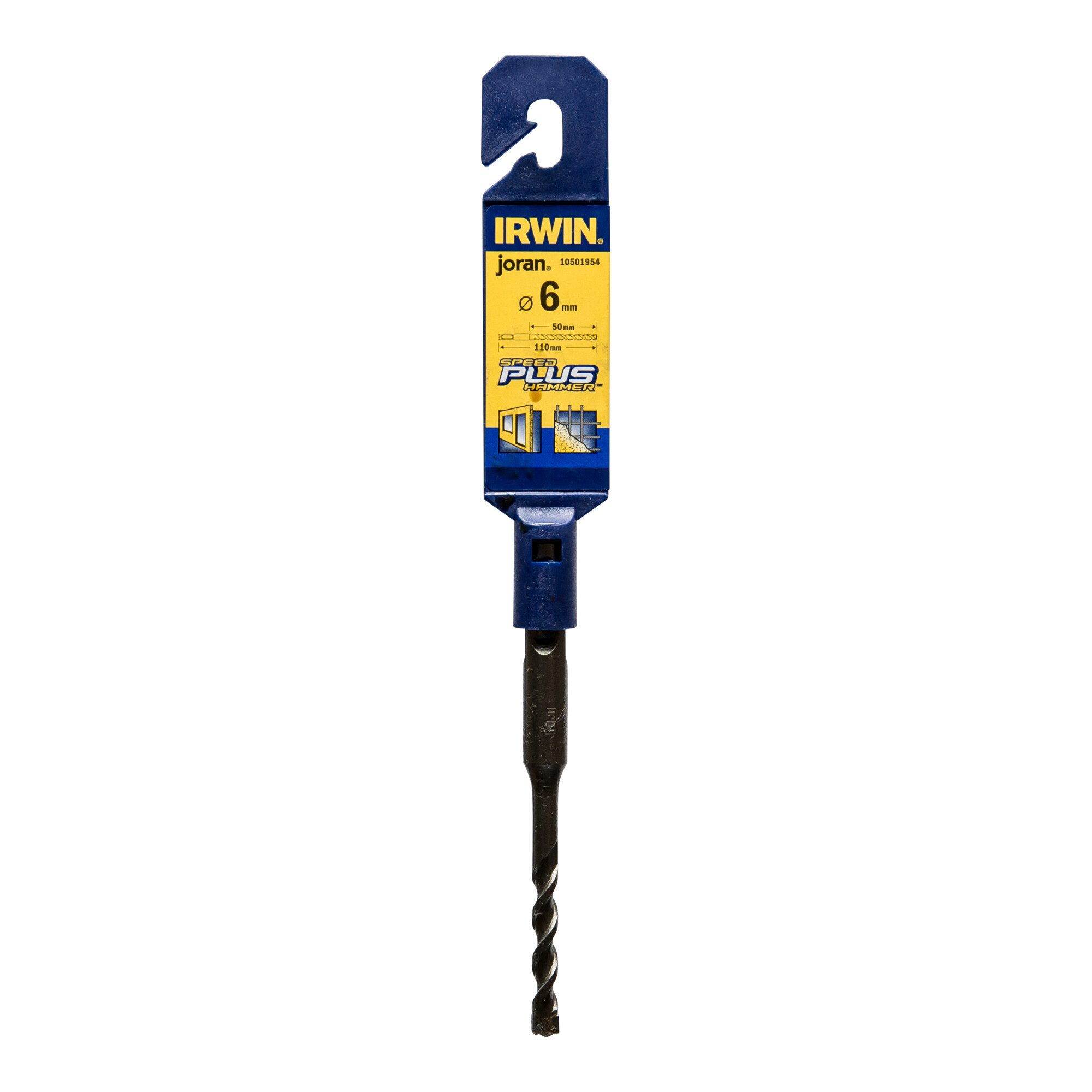 IRWIN Steinbohrer Irwin Hammerbohrer SDS-plus 6x110x50mm