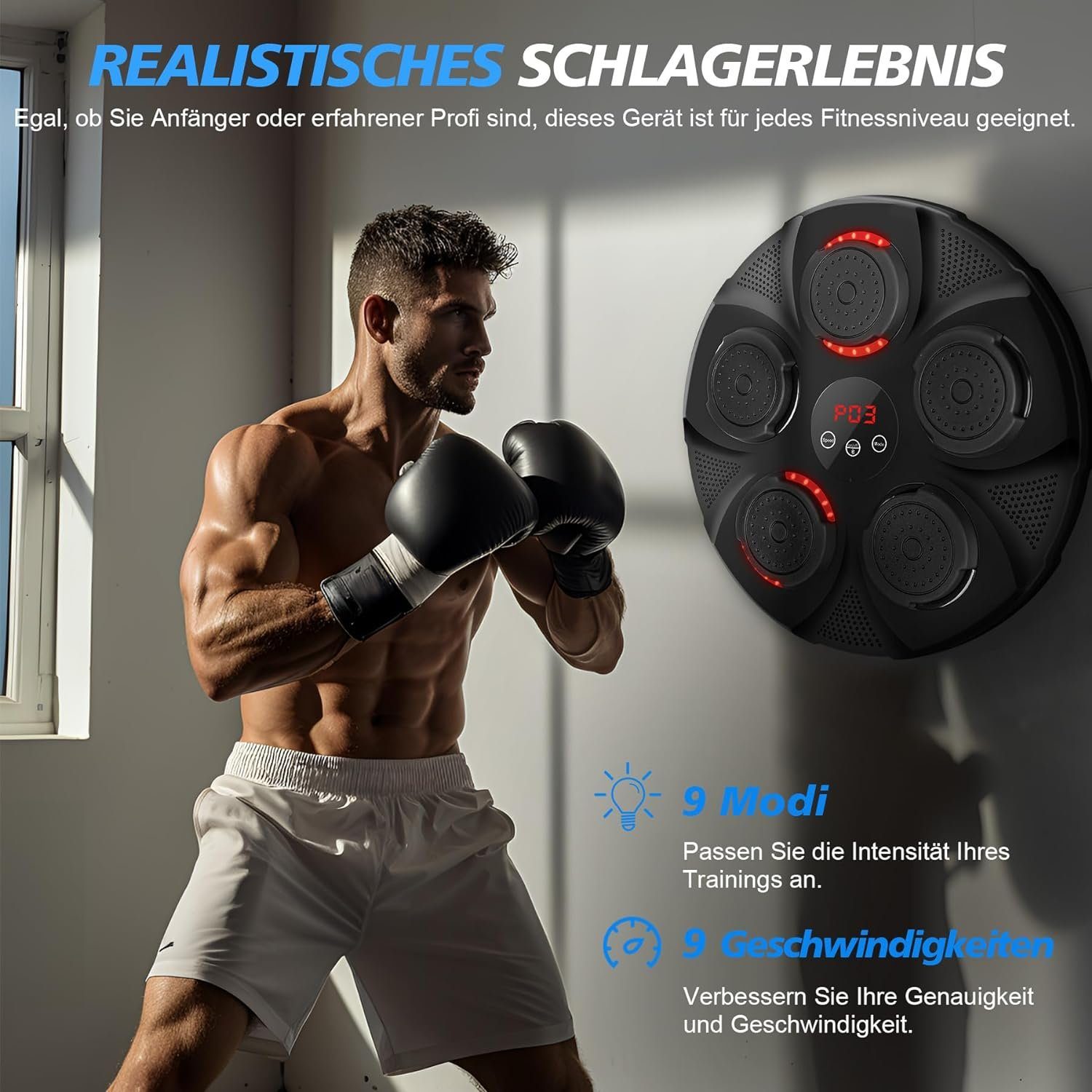 autolock Trainingsanzug Musik-Boxmaschine,Wandhalterung für Boxtrainingsaus günstig online kaufen
