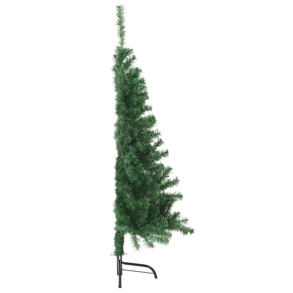 Ständer Künstlicher Weihnachtsbaum Grün cm vidaXL Künstlicher Halb-Weihnachtsbaum PVC mit 120