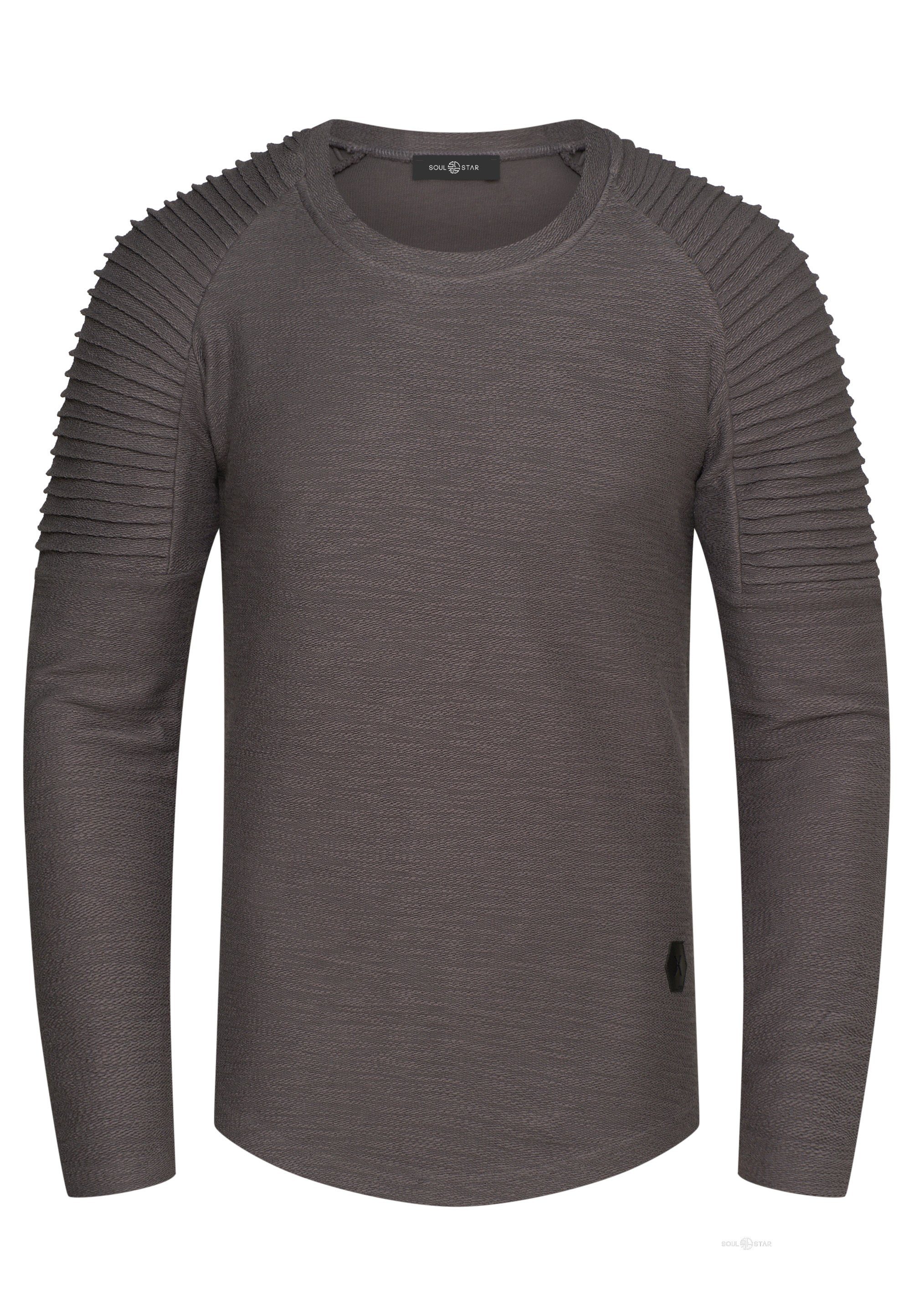 SOULSTAR Sweatshirt S2KAUAI mit Biker-Steppung günstig online kaufen