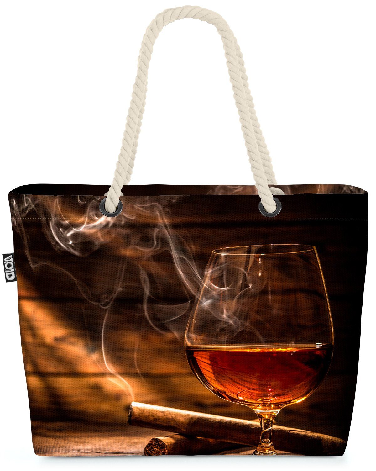 VOID Zigarre R Holz Zigarre Getränke Küche (1-tlg), Restaurant Holz Whiskey Whiskey Strandtasche