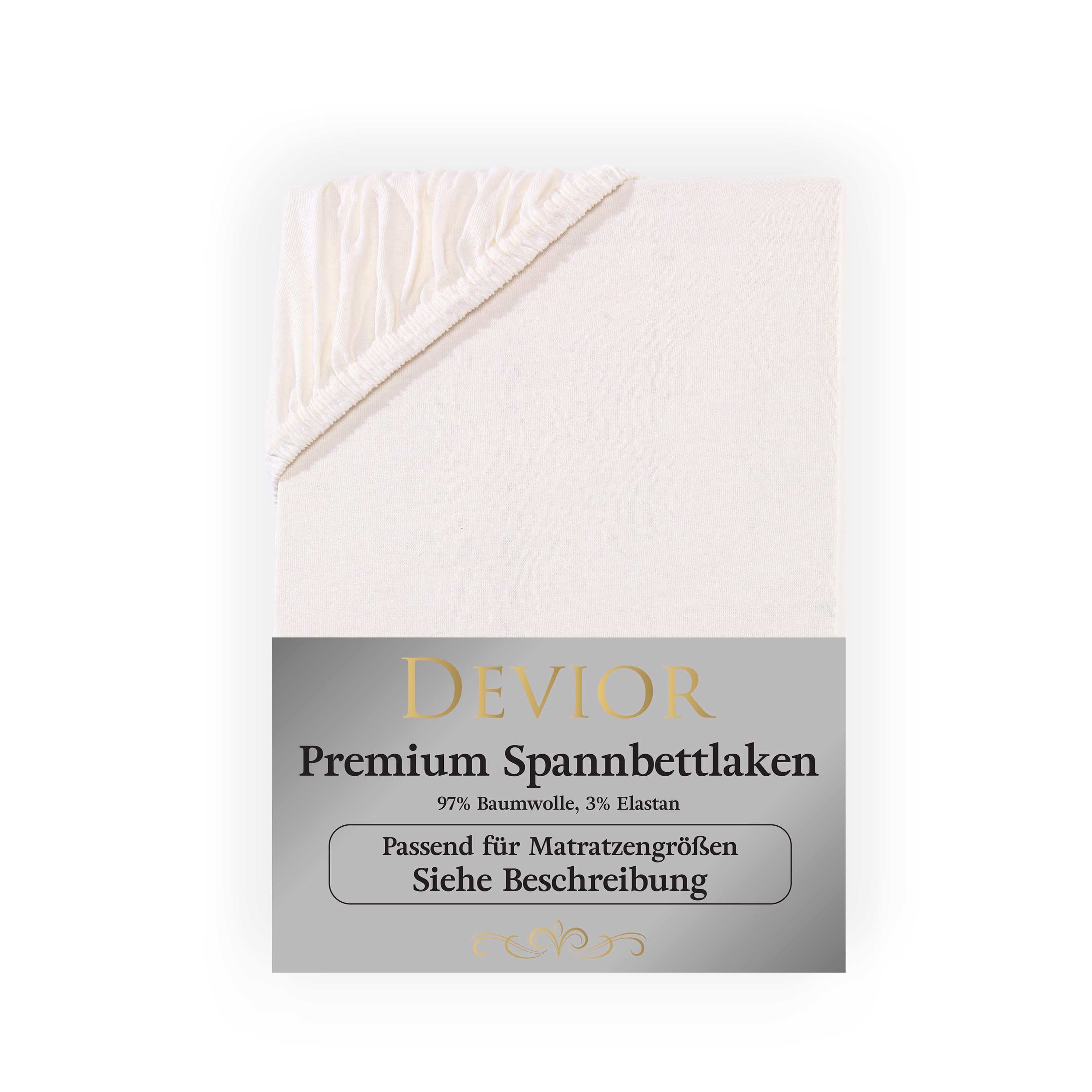Devior Spannbettlaken Premium Spannbetttuch Bettlaken Betttücher günstig online kaufen