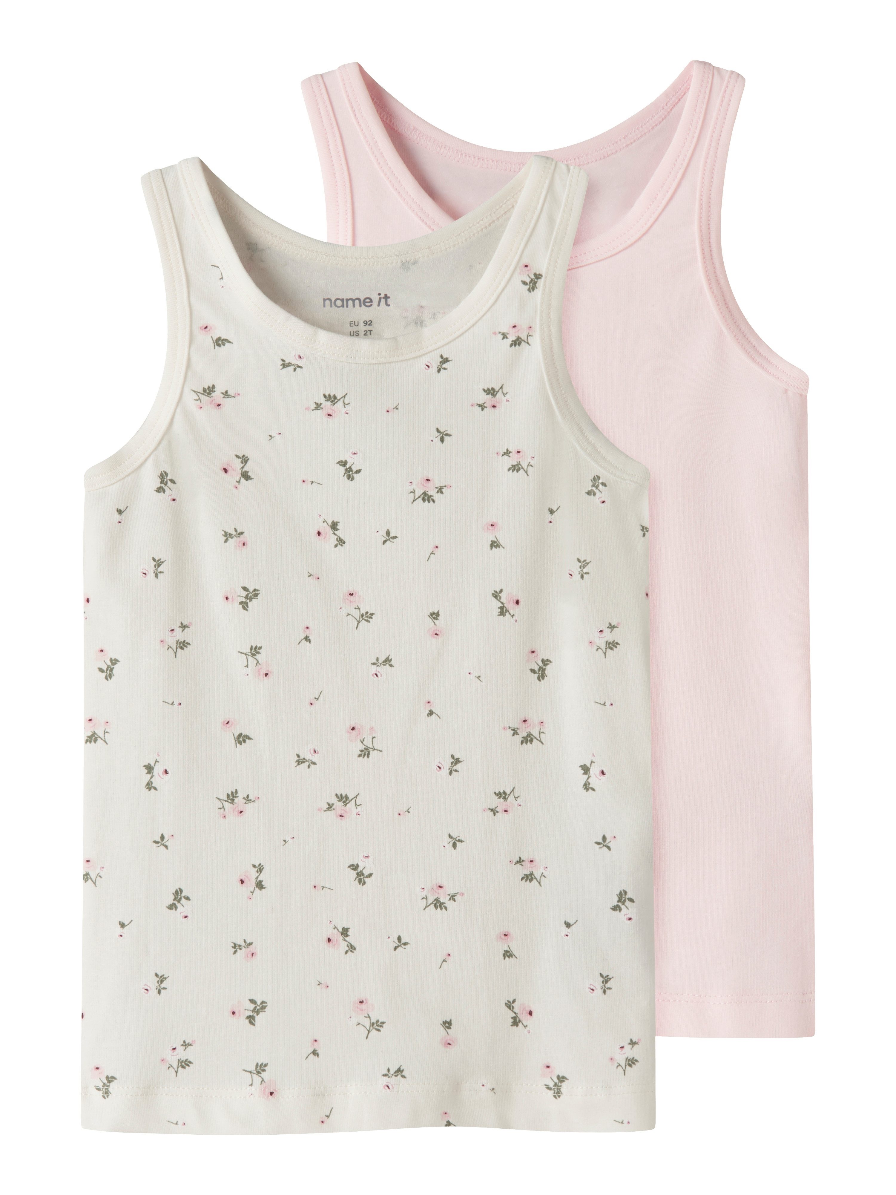 Unterhemd NMFTANK TOP 2P JET STREAM FLOWER NOOS