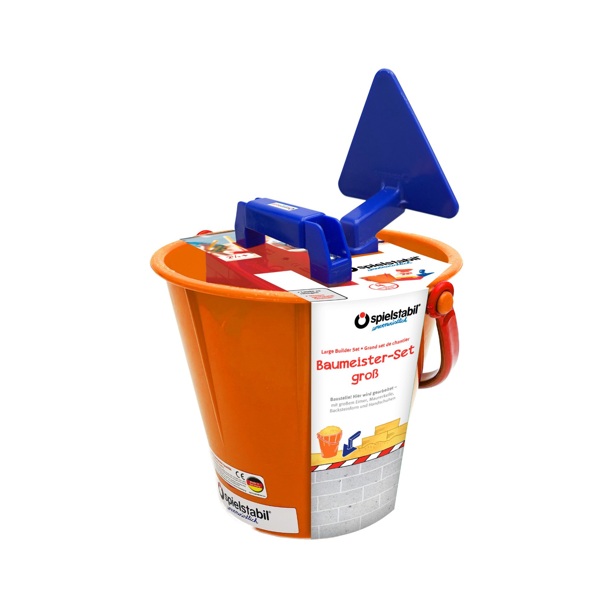 Spielstabil Spielzeug-Gartenset Spielstabil Baumeister Set groß, (4-tlg)