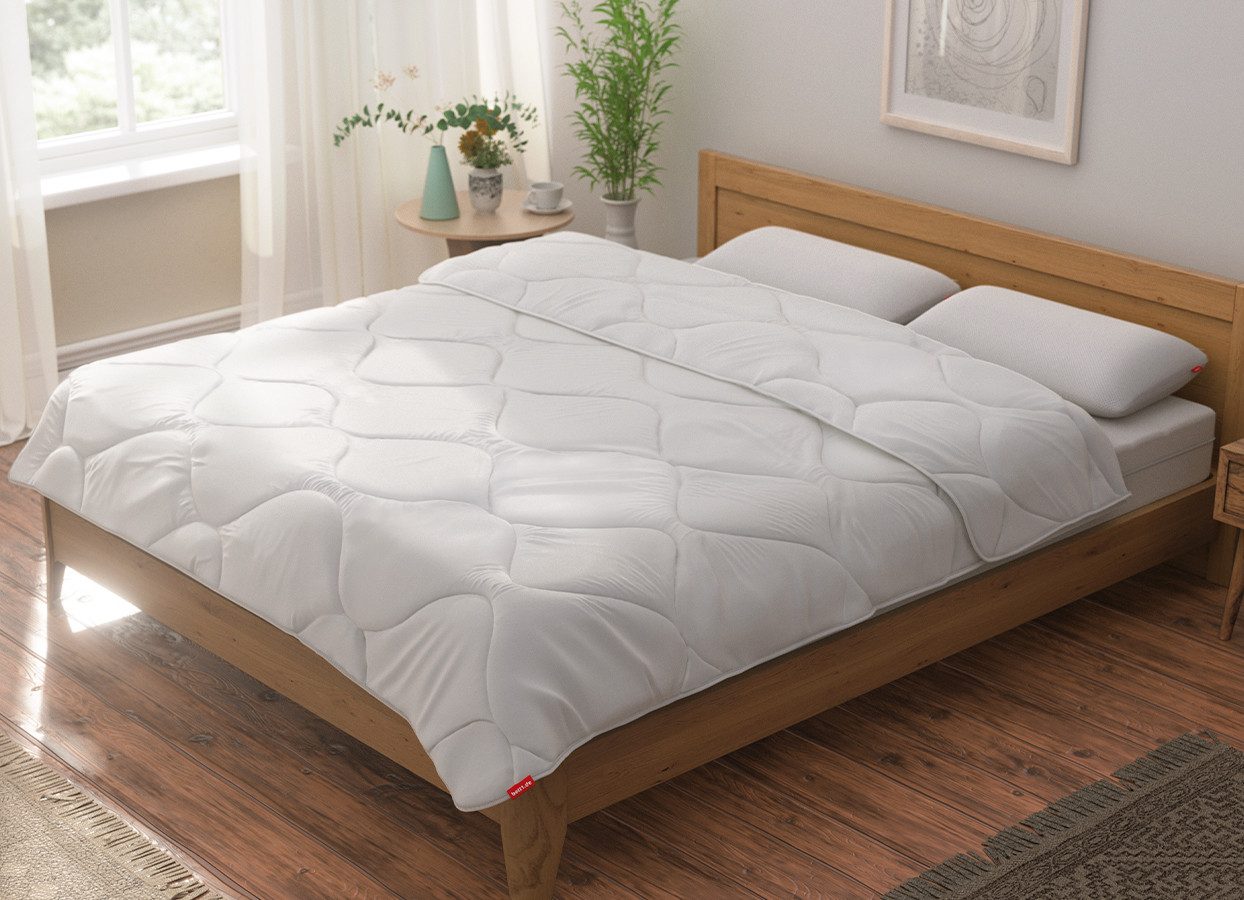 bett1.de Sommerbettdecke BODYGUARD® Sommerdecke leicht, angenehm luftig, Bezug: 100% Baumwolle, waschbar bei 40° C – Bild 4 von 4