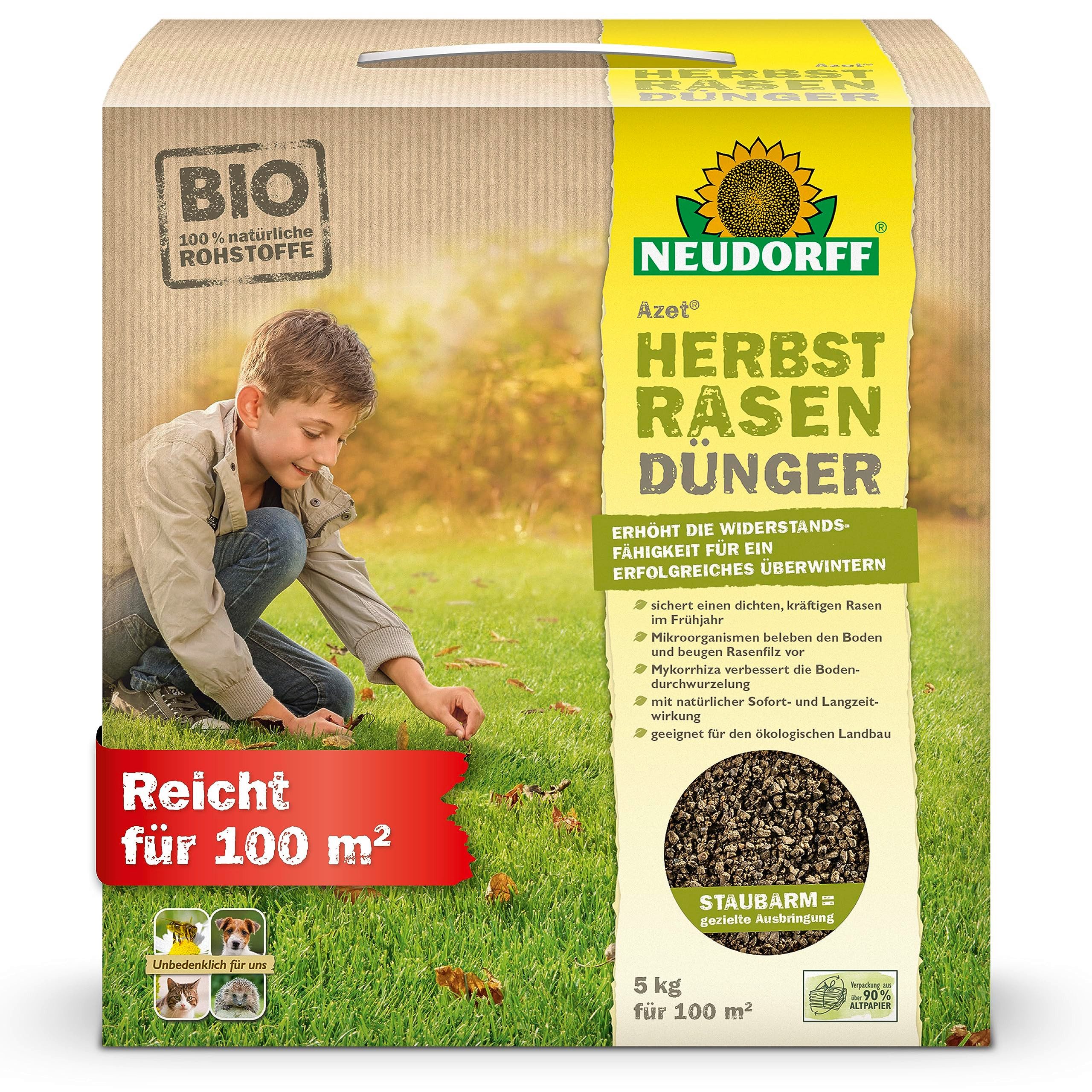 Neudorff Rasendünger Bio - Azet HerbstRasenDünger günstig online kaufen